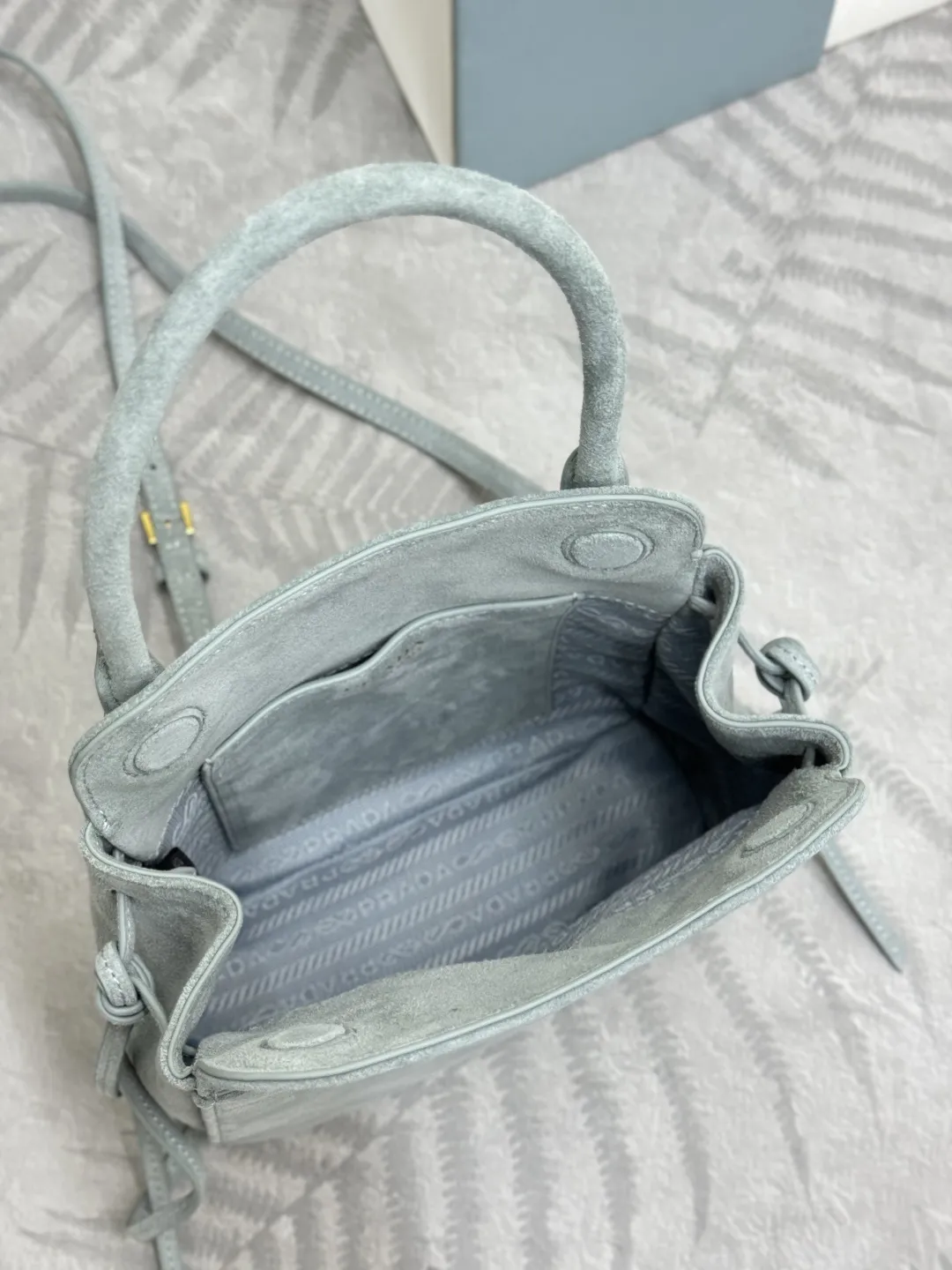 Suede Top-Handle Crossbody Bag D85017749 — view 26