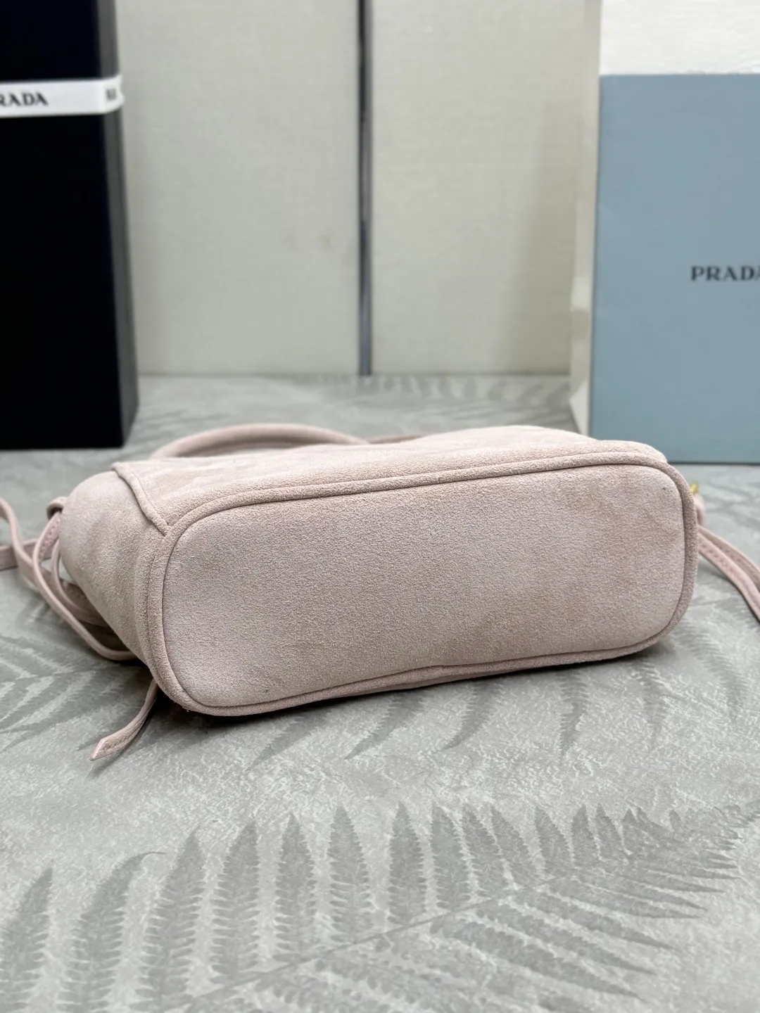 Suede Top-Handle Crossbody Bag D85017749 — view 5