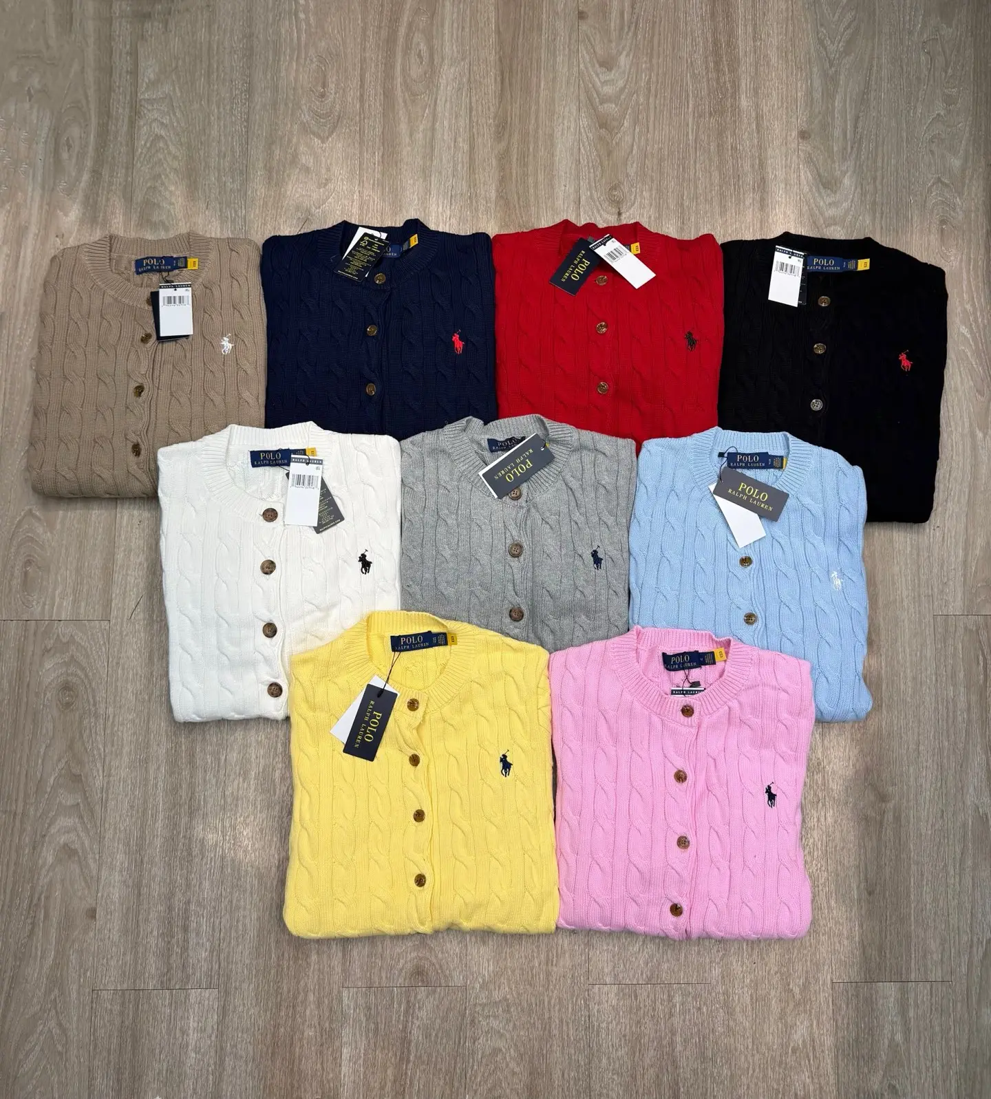 Cable-Knit Cotton Cardigan D9515669