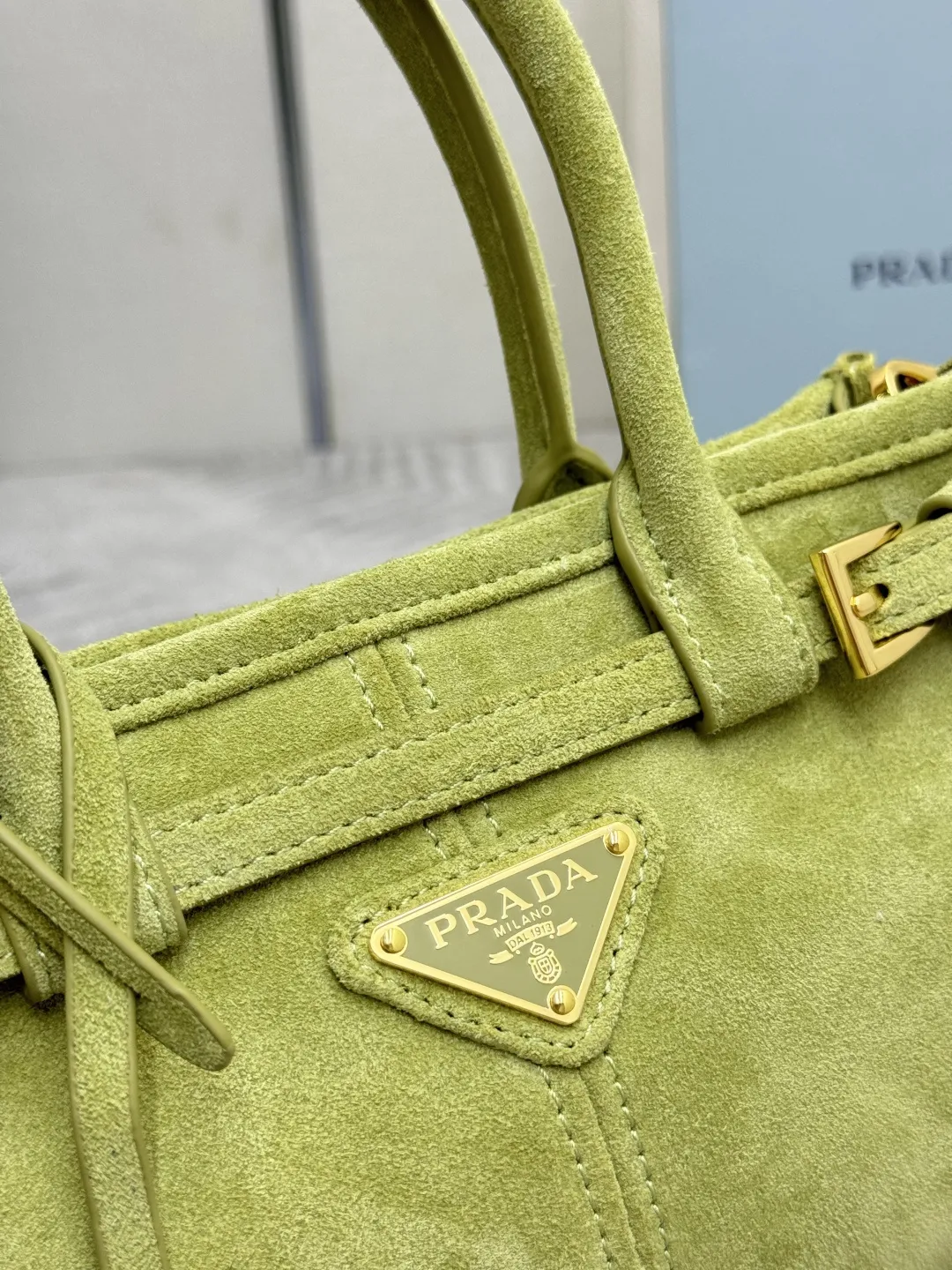 Softlux Suede Mini Top-Handle Bag D95017738 — view 7