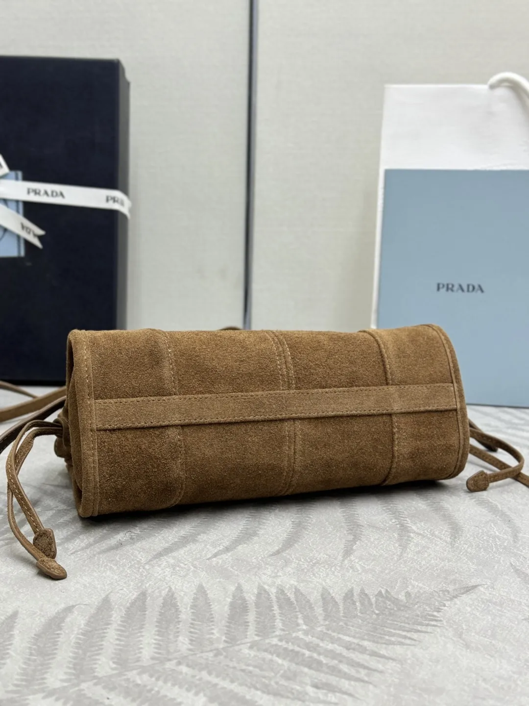 Softlux Suede Mini Top-Handle Bag D95017738 — view 24