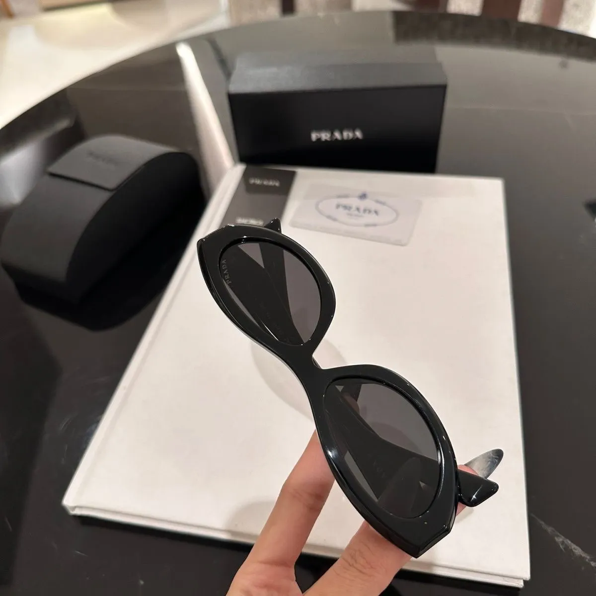 Prada Cat-Eye Sunglasses D20018529 — view 6