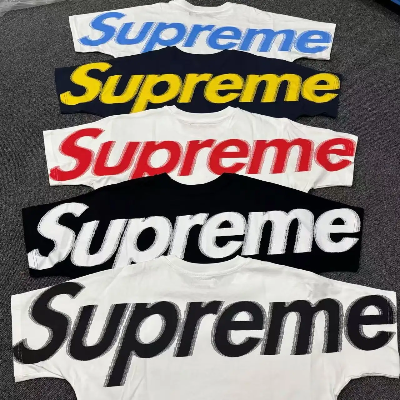 Supreme Back Logo Graphic T-Shirt D4215388