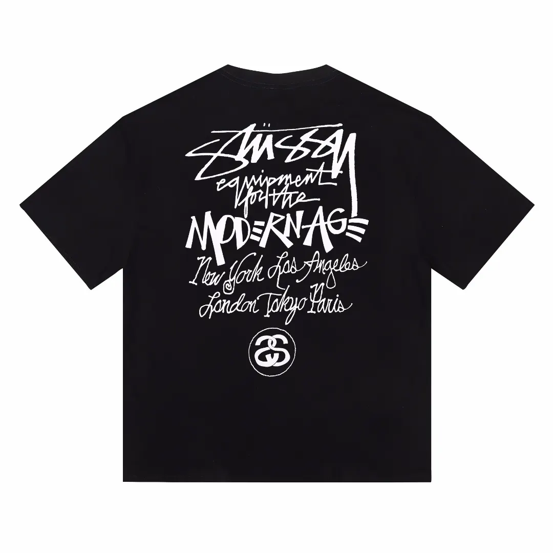World Tour Logo Cotton T-Shirt D4815755 — view 2