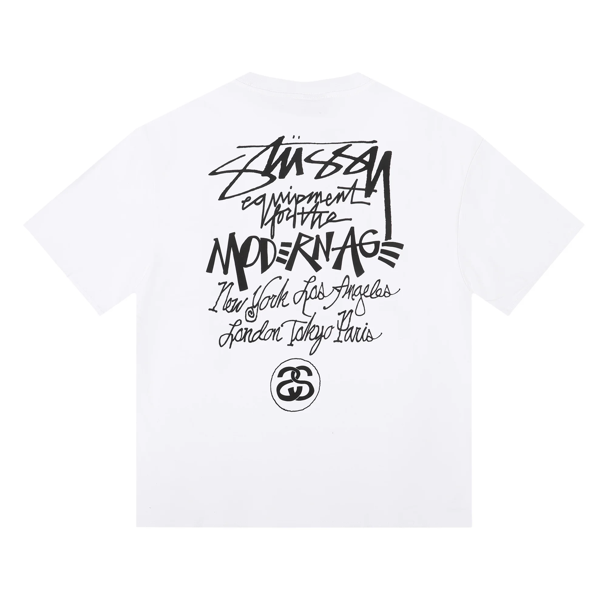 World Tour Logo Cotton T-Shirt D4815755 — view 4