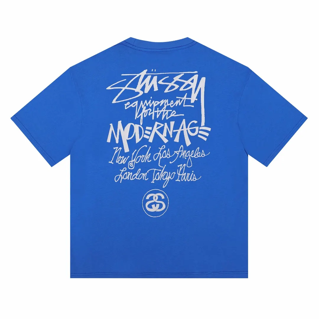 World Tour Logo Cotton T-Shirt D4815755 — view 5