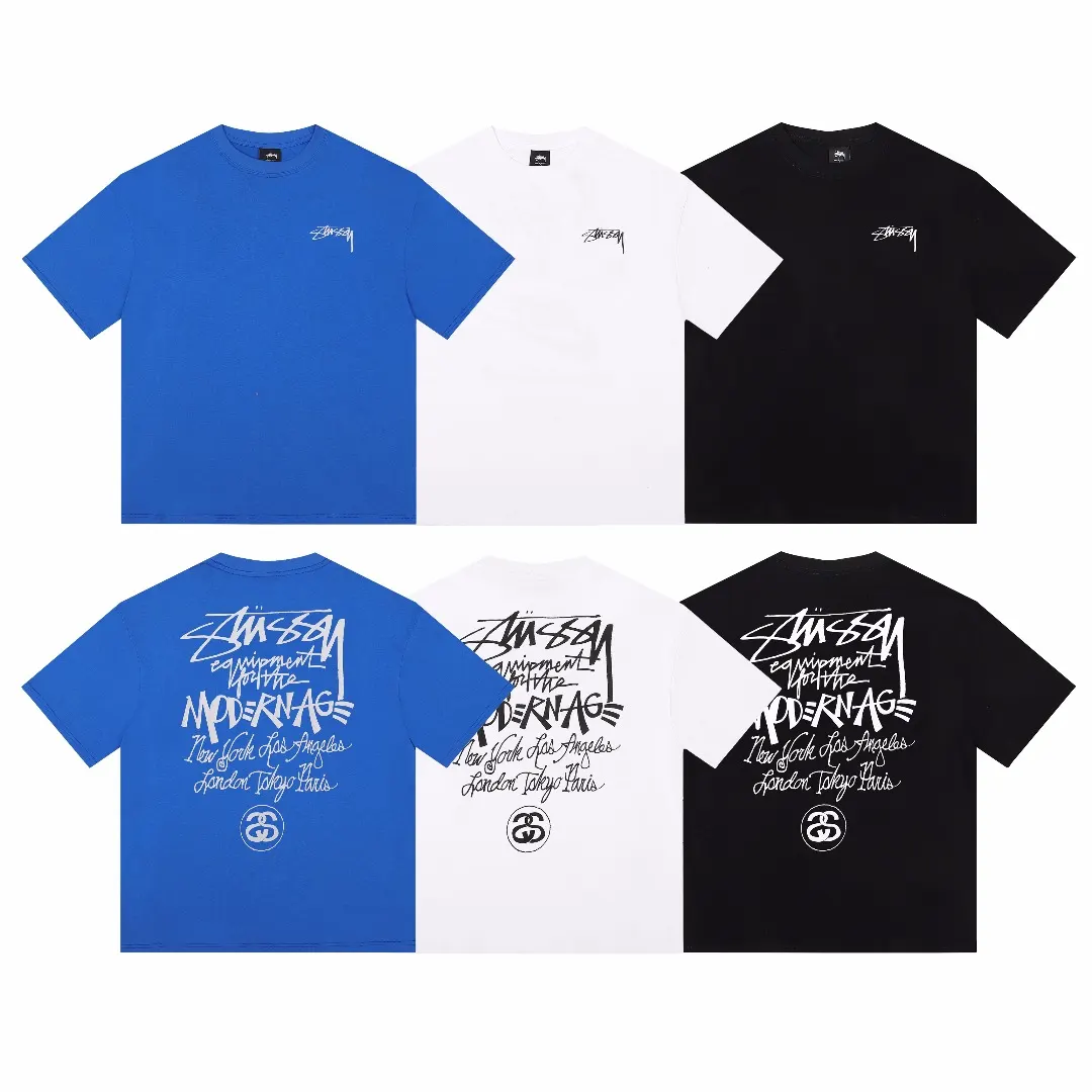 World Tour Logo Cotton T-Shirt D4815755 — view 6