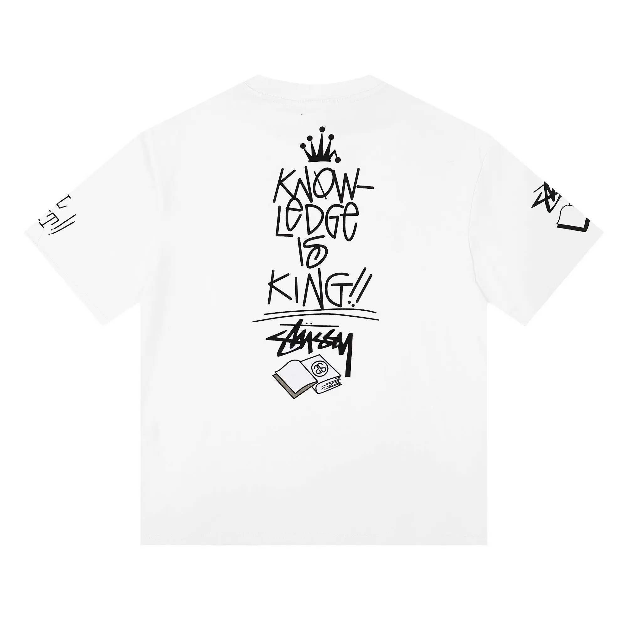Knowledge Is King Graphic Print T-Shirt D4815754 — view 2