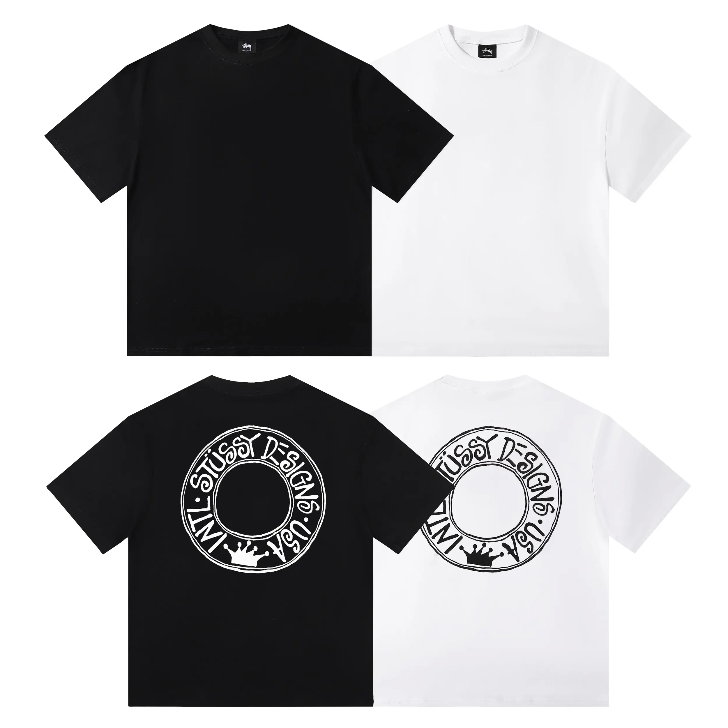 Logo Print Cotton-Jersey T-Shirt D4815715 — view 5