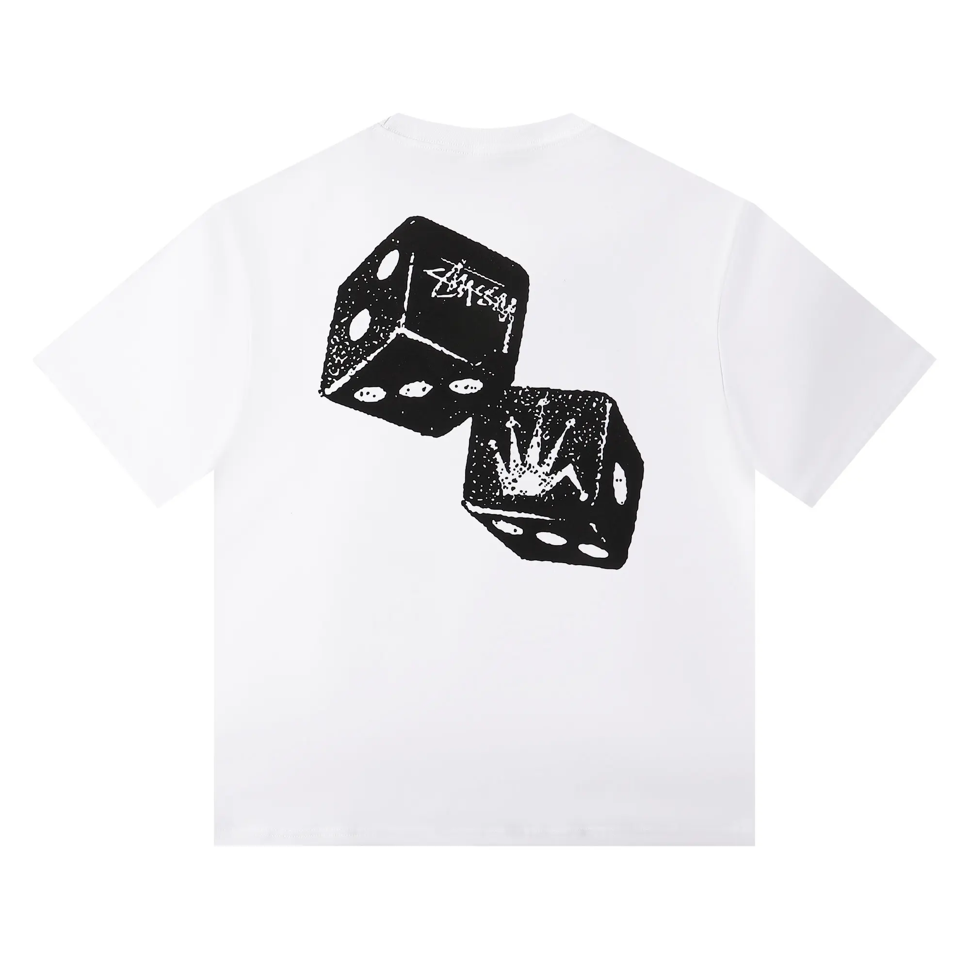 Dice Print Cotton-Jersey T-Shirt D4815713 — view 2