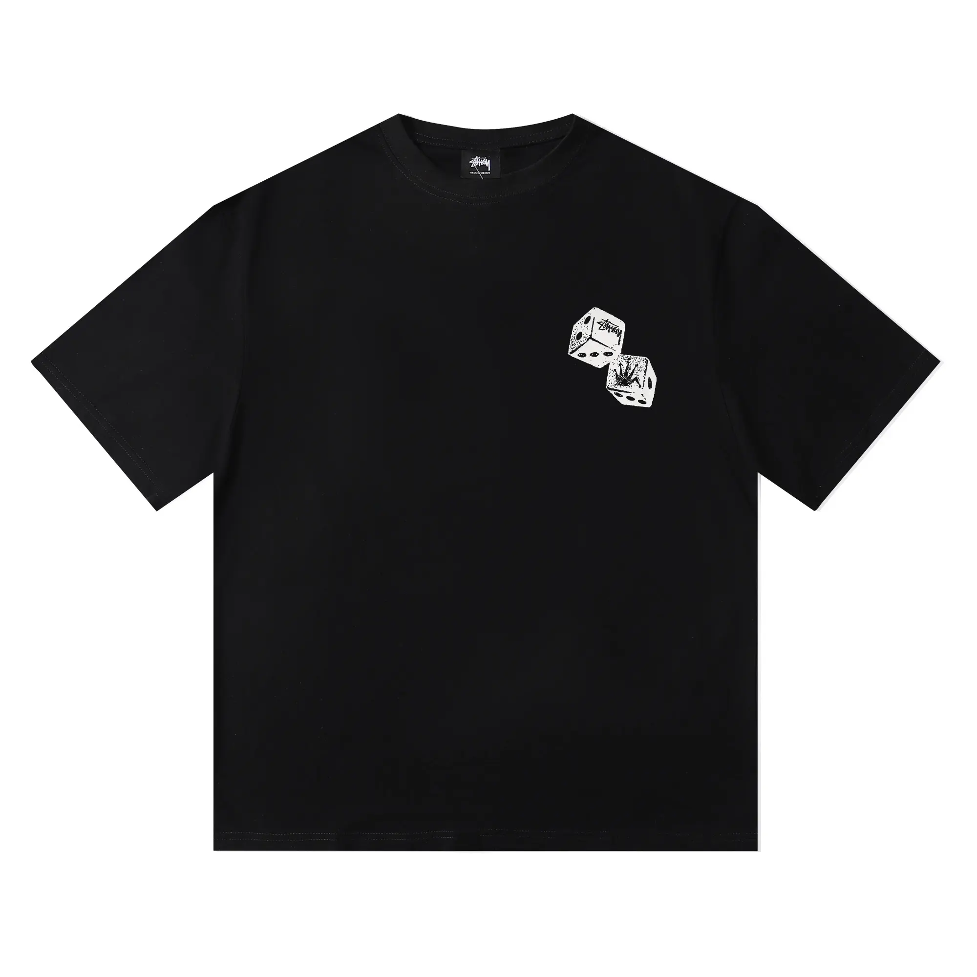 Dice Print Cotton-Jersey T-Shirt D4815713 — view 3