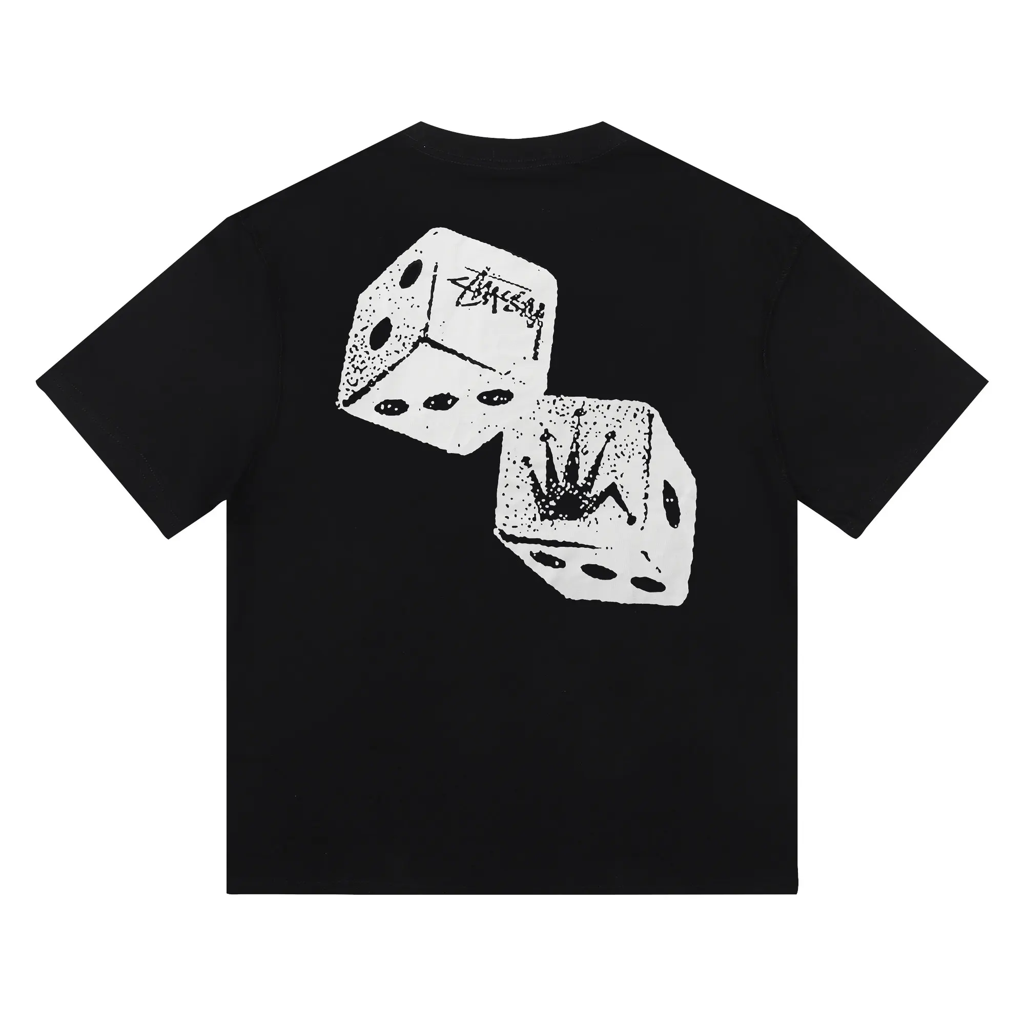 Dice Print Cotton-Jersey T-Shirt D4815713 — view 4
