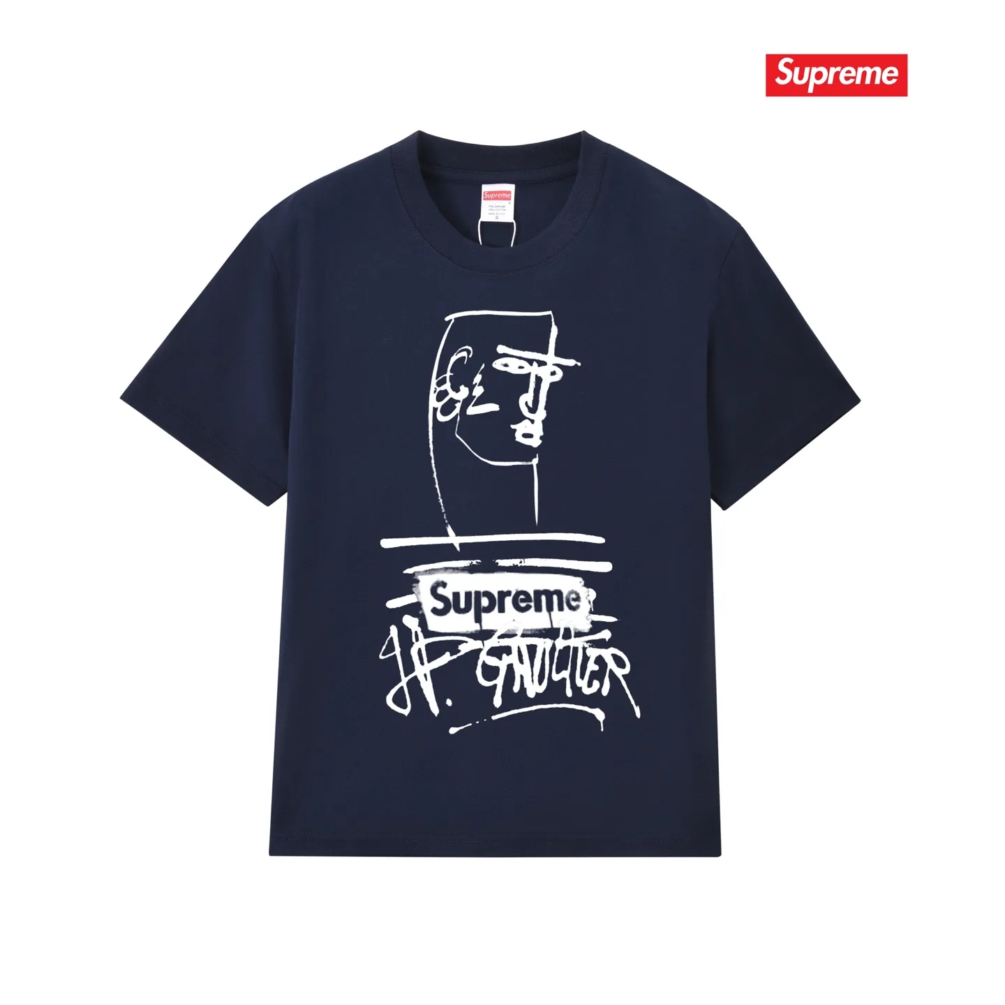 Supreme x Jean Paul Gaultier Graffiti Print T-Shirt D9011688 — view 7