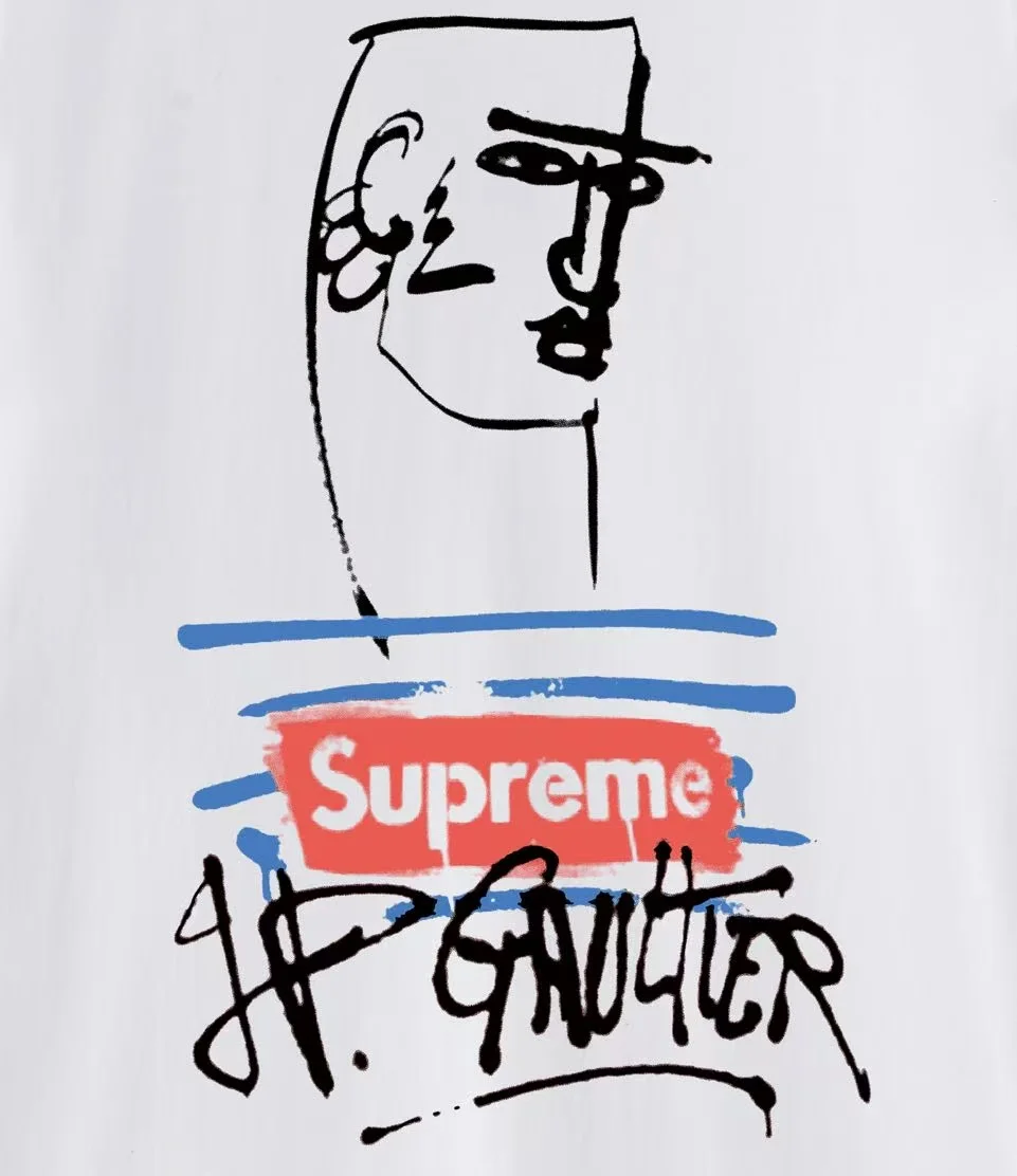 Supreme x Jean Paul Gaultier Graffiti Print T-Shirt D9011688 — view 10