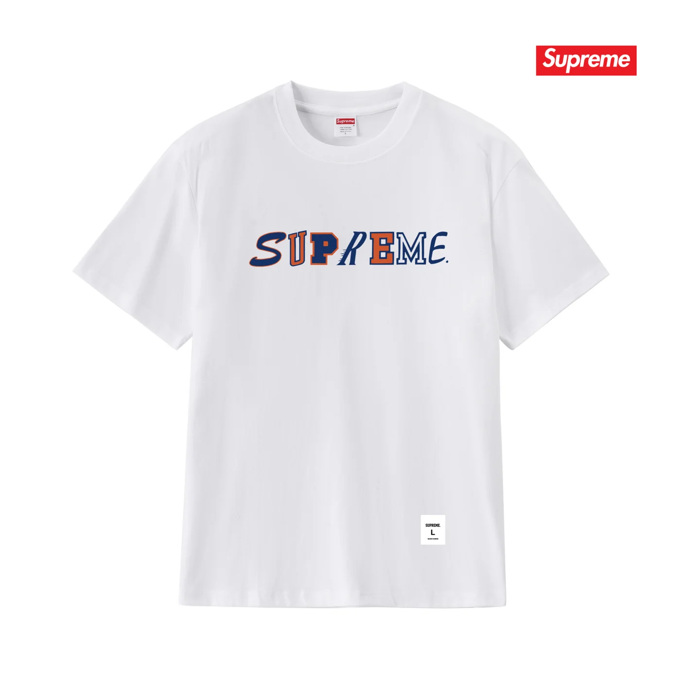 Collage Logo Cotton T-Shirt D4015357 — view 3