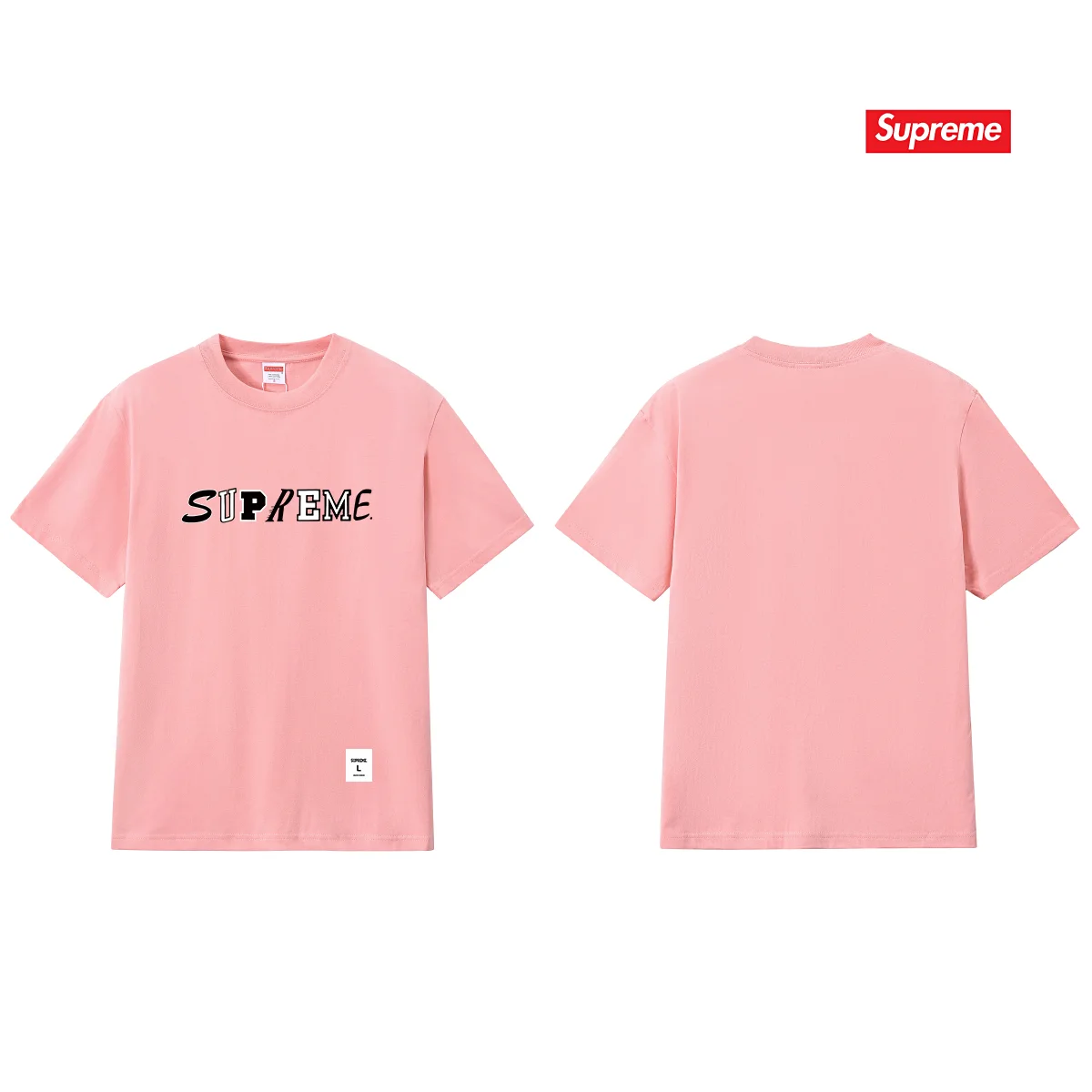 Collage Logo Cotton T-Shirt D4015357 — view 6