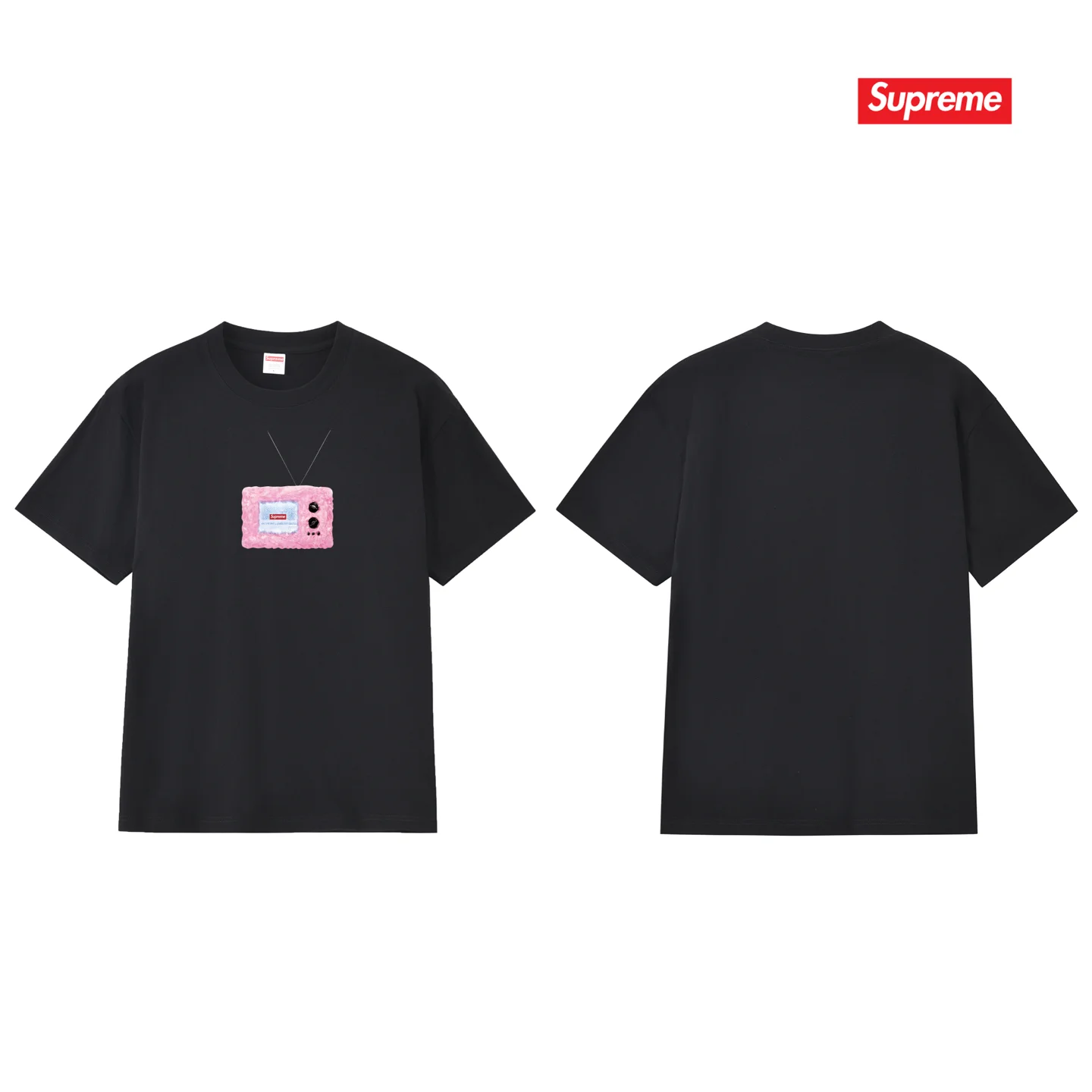 TV Graphic Print Cotton T-Shirt D4015356 — view 2