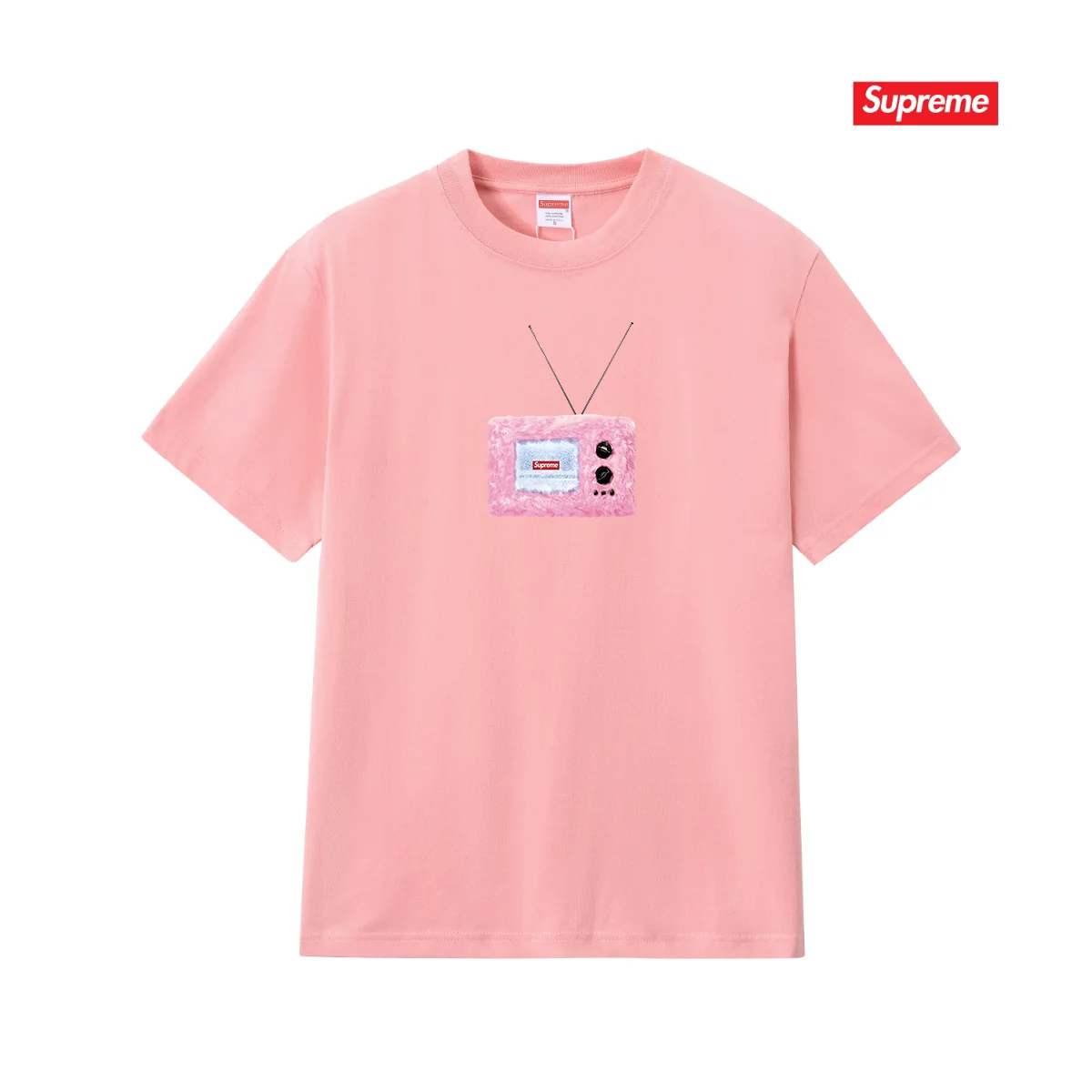 TV Graphic Print Cotton T-Shirt D4015356 — view 5