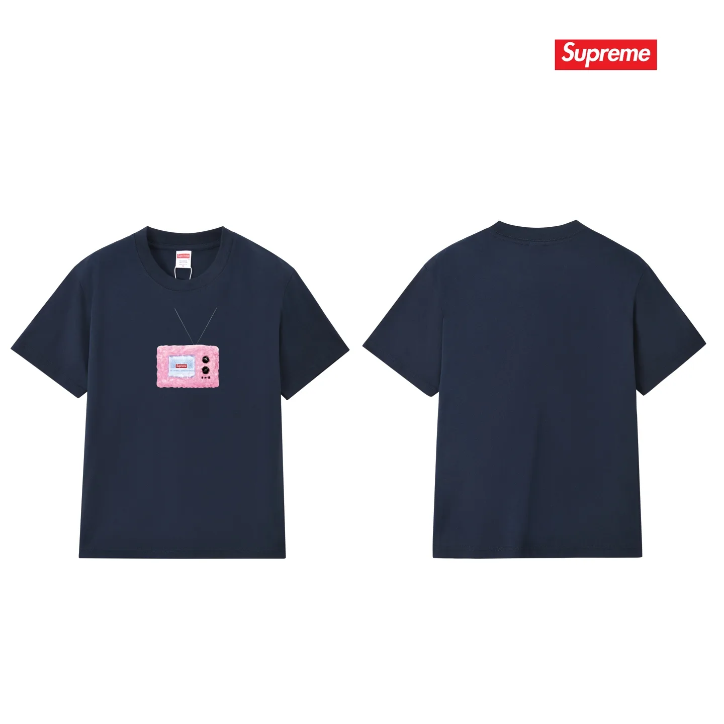TV Graphic Print Cotton T-Shirt D4015356 — view 10