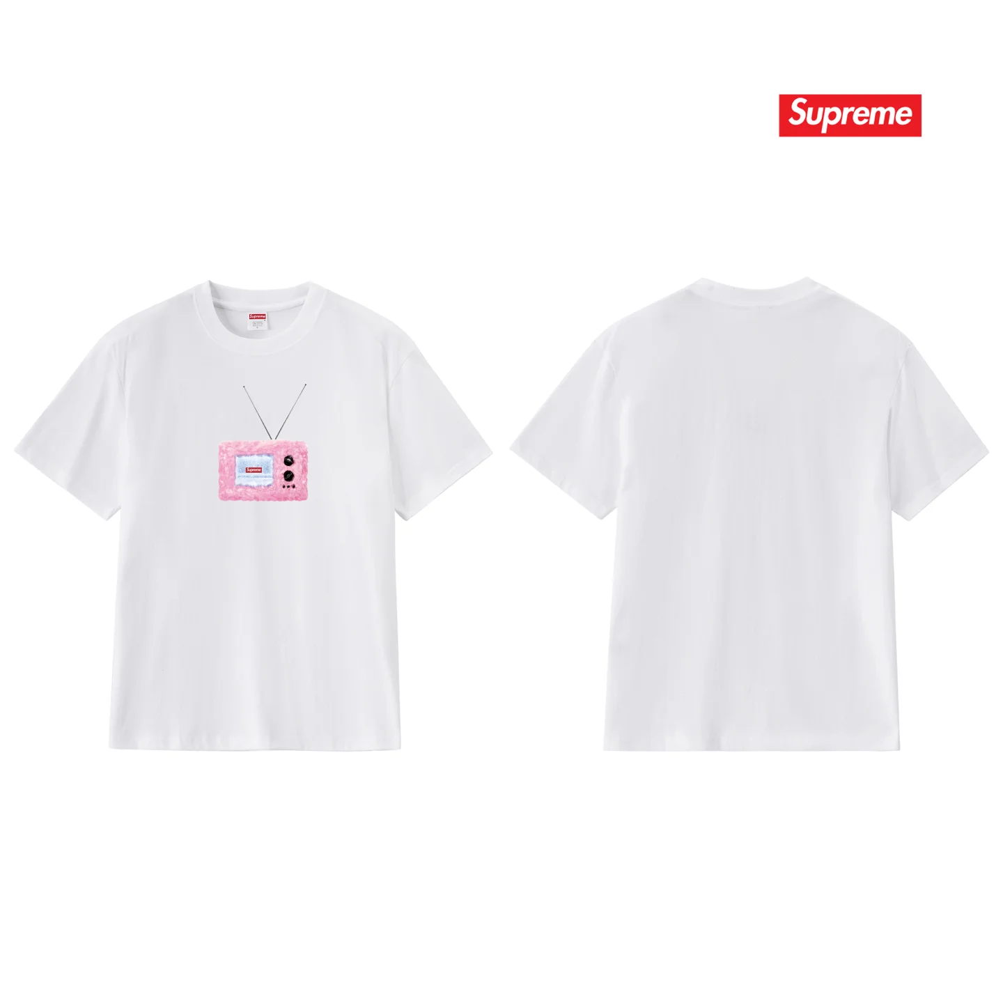 TV Graphic Print Cotton T-Shirt D9011686 — view 4