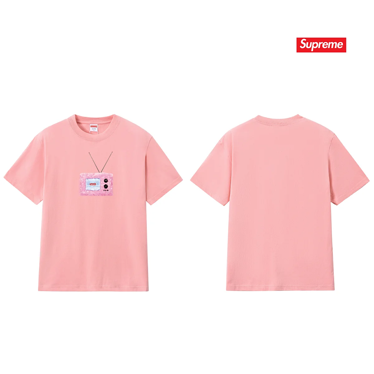 TV Graphic Print Cotton T-Shirt D9011686 — view 6