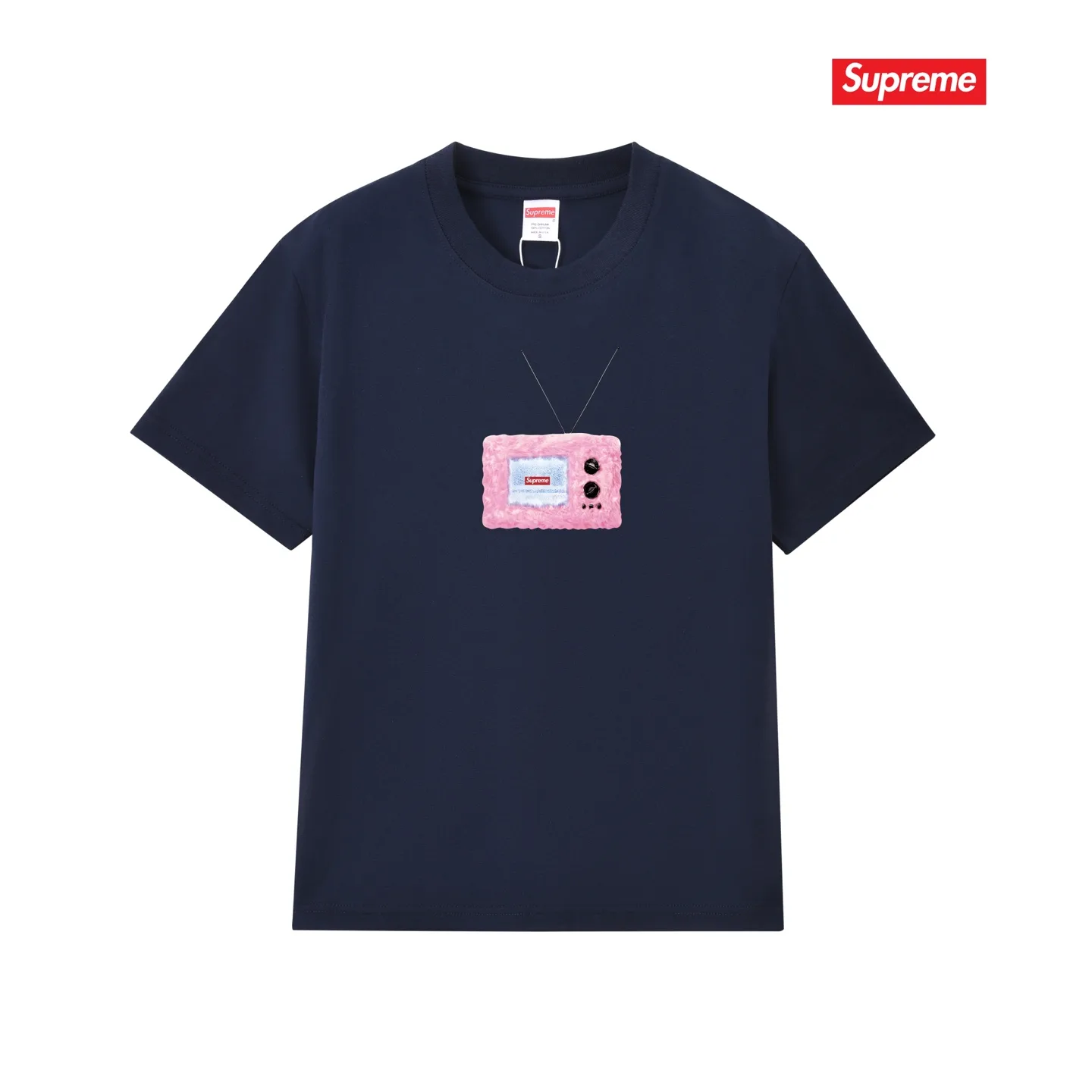 TV Graphic Print Cotton T-Shirt D9011686 — view 9