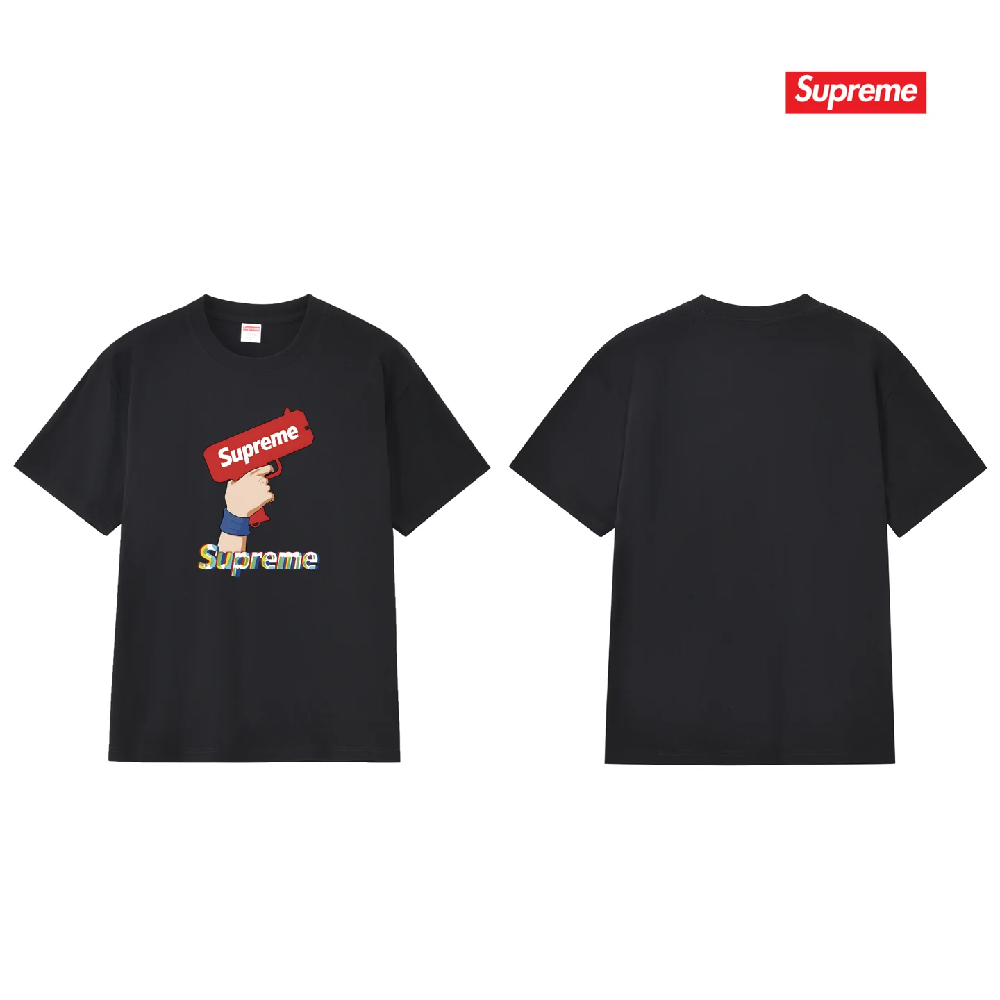 Supreme Water Gun Graphic Print T-Shirt D4015355 — view 2