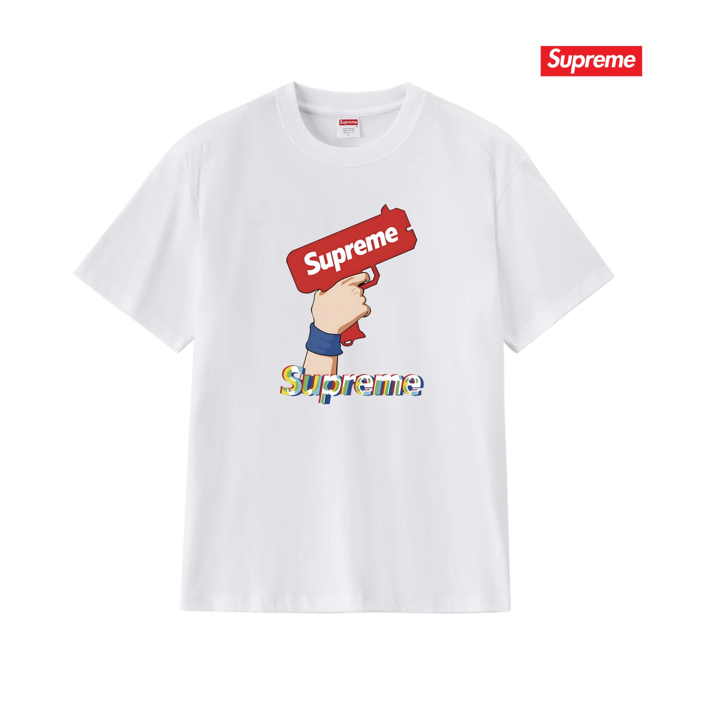 Supreme Water Gun Graphic Print T-Shirt D4015355 — view 3