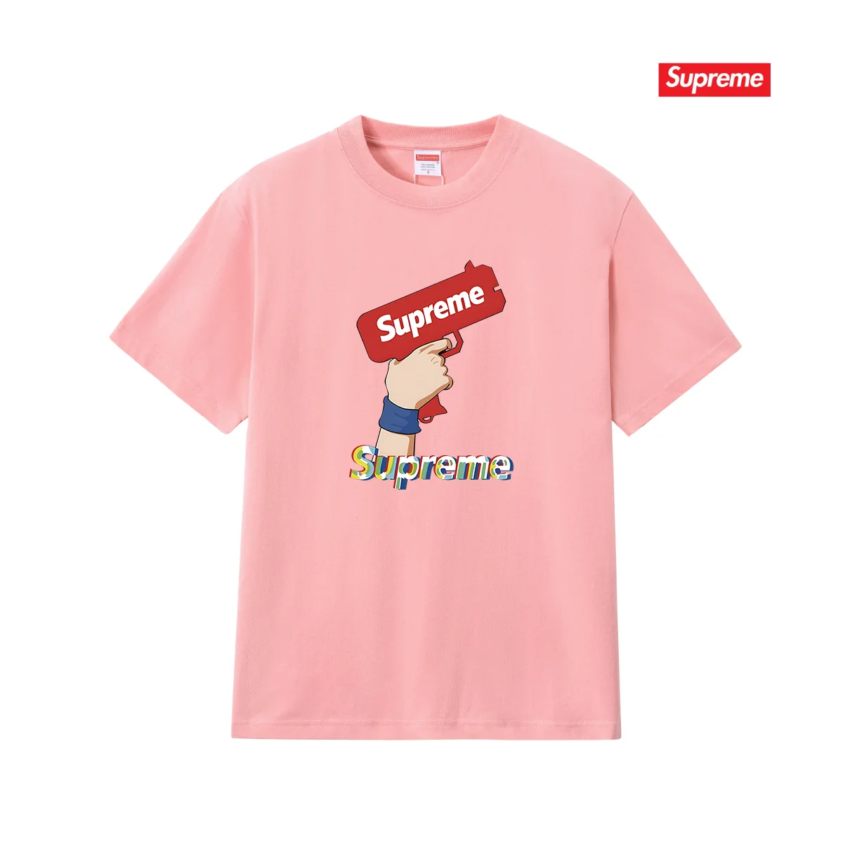 Supreme Water Gun Graphic Print T-Shirt D4015355 — view 5