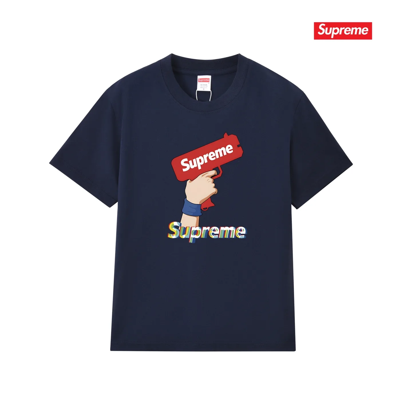 Supreme Water Pistol Graphic Print T-Shirt D9011685 — view 7