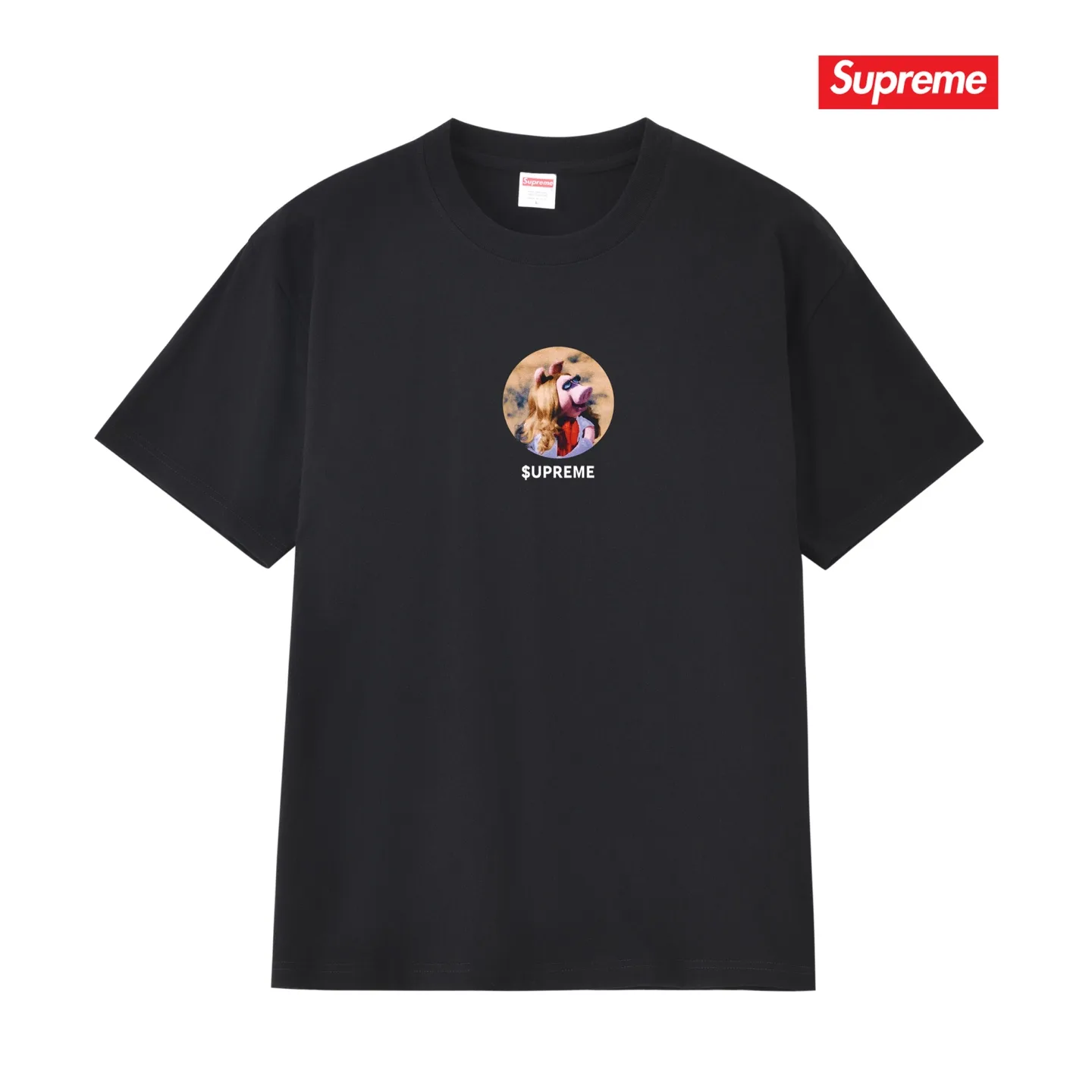 Miss Piggy Graphic Print Cotton T-Shirt D4015386