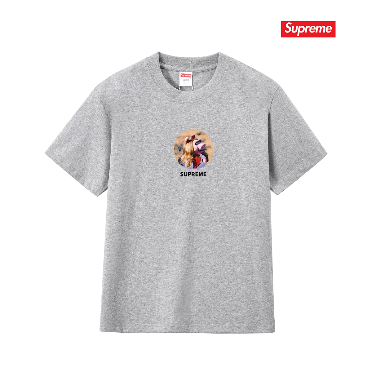 Miss Piggy Graphic Print Cotton T-Shirt D4015386 — view 7
