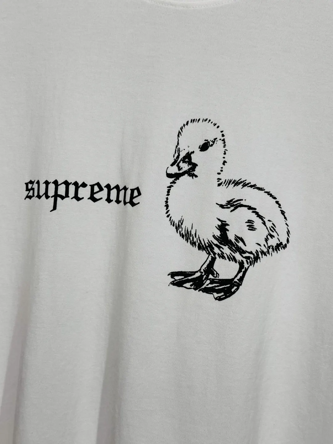 Duck Print Seamless Cotton T-Shirt D4015343 — view 3