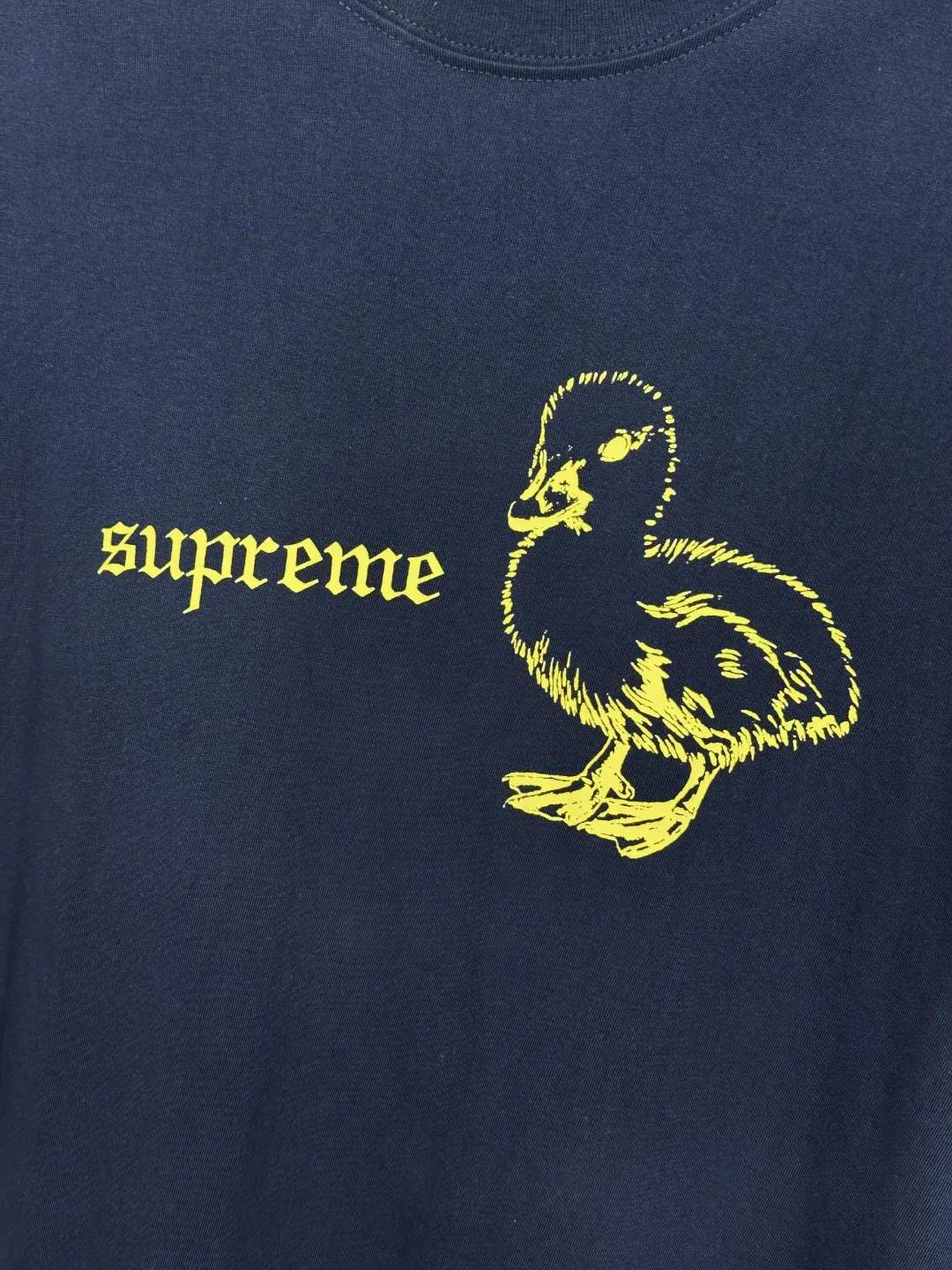 Duck Print Seamless Cotton T-Shirt D4015343 — view 8