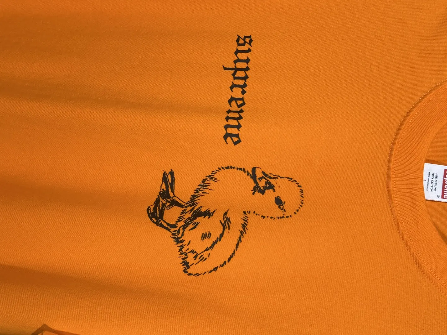 Duck Print Seamless Cotton T-Shirt D4015343 — view 9