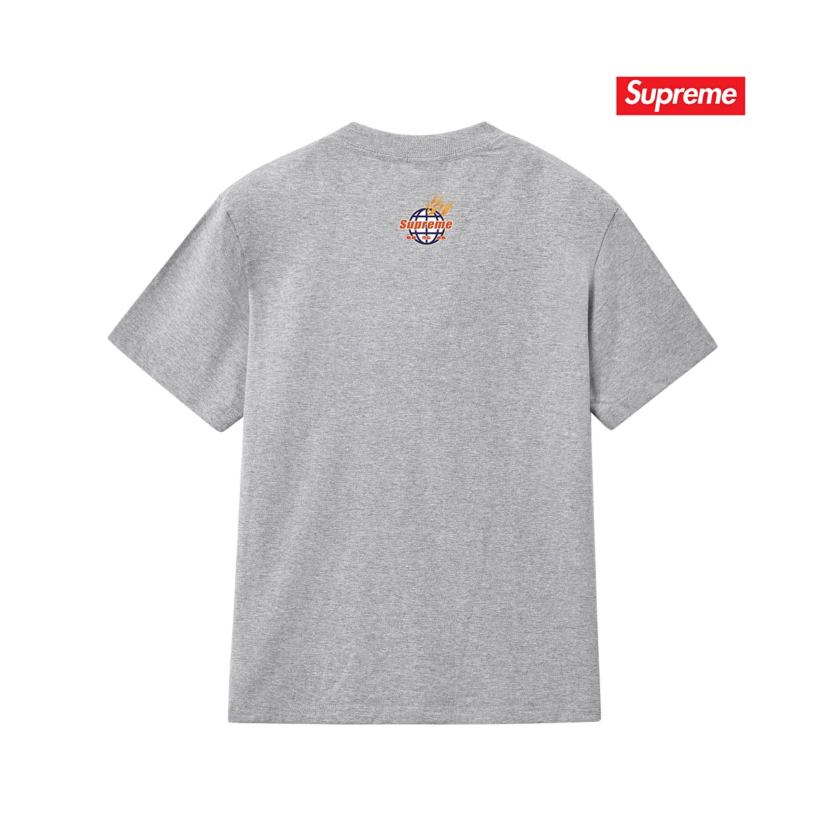 Fire Logo Graphic Cotton T-Shirt D4015384 — view 8