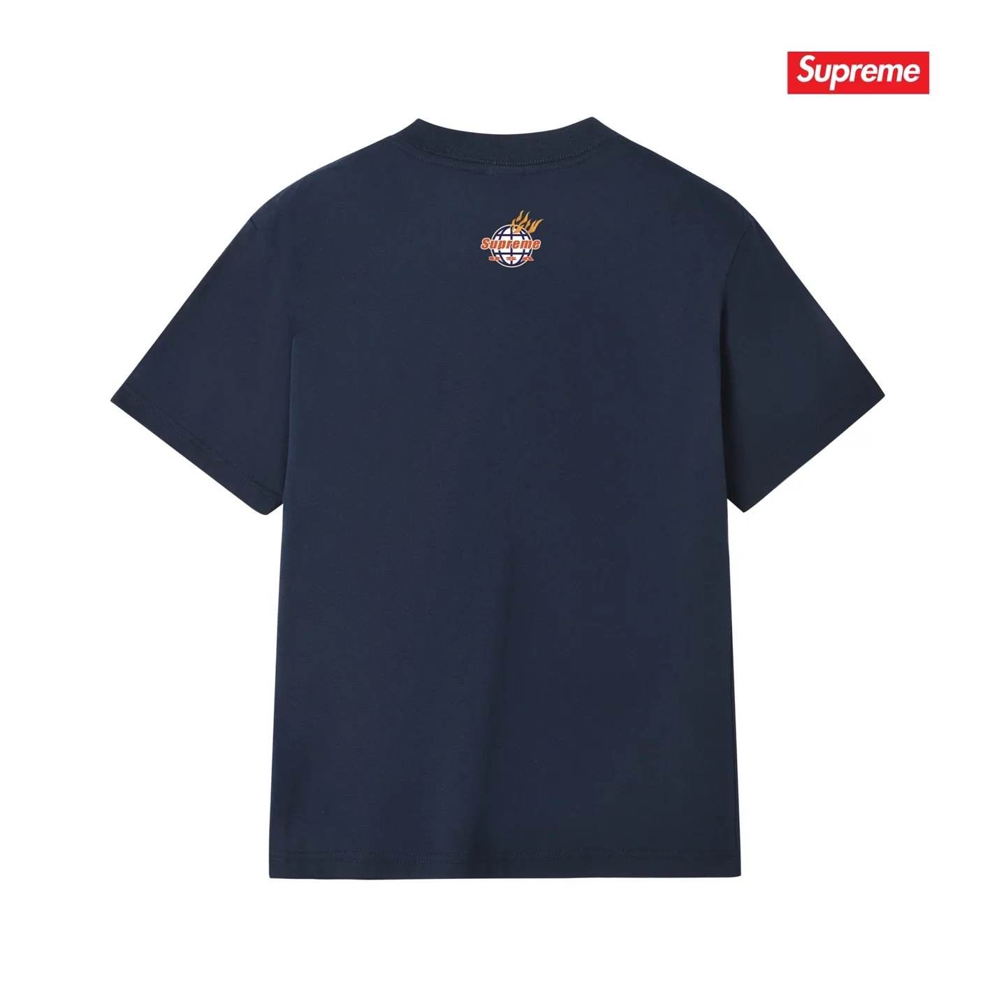 Fire Logo Graphic Cotton T-Shirt D4015384 — view 14