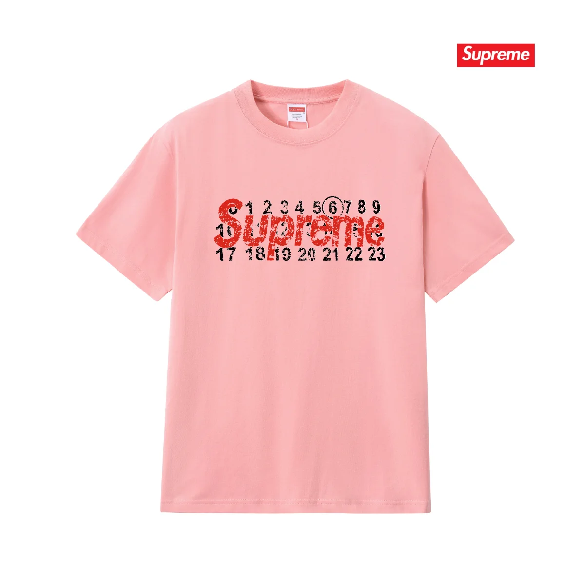 Supreme x MM6 Maison Margiela Box Logo T-Shirt D4015380 — view 7