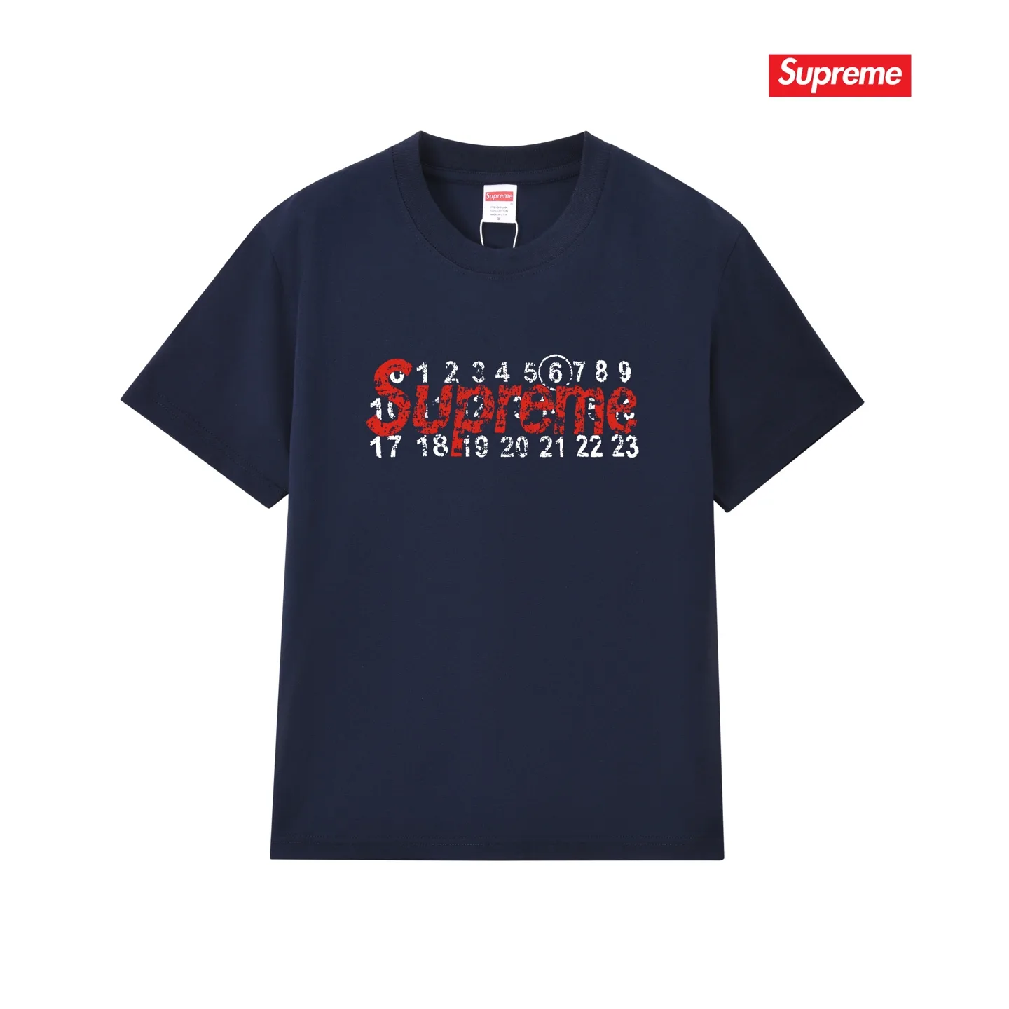 Supreme x MM6 Maison Margiela Box Logo T-Shirt D4015380 — view 9