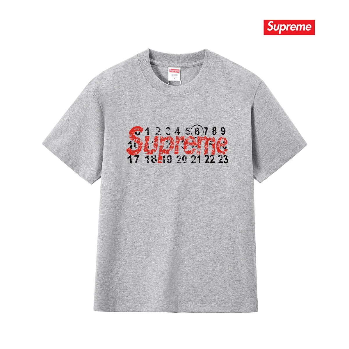 Supreme x MM6 Maison Margiela Box Logo T-Shirt D9011711 — view 5