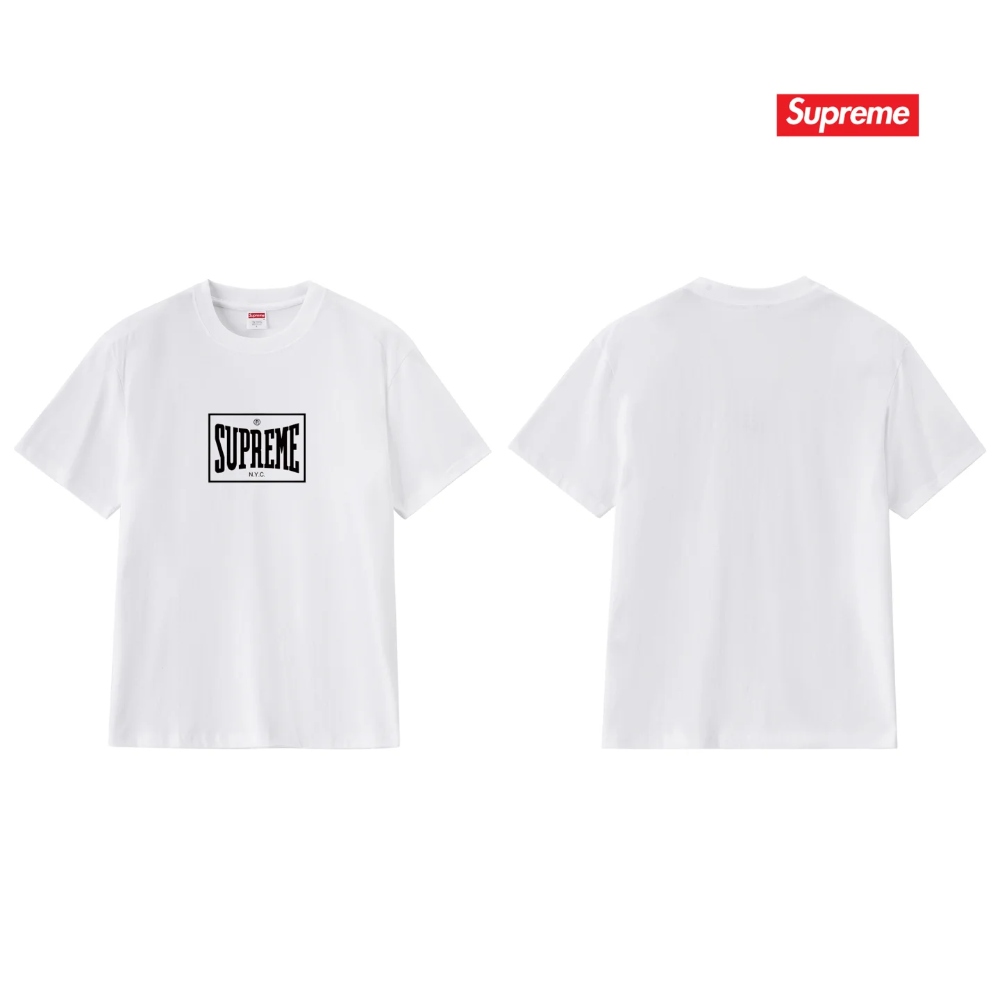 Warm Up Logo Print Cotton T-Shirt D4015379 — view 4