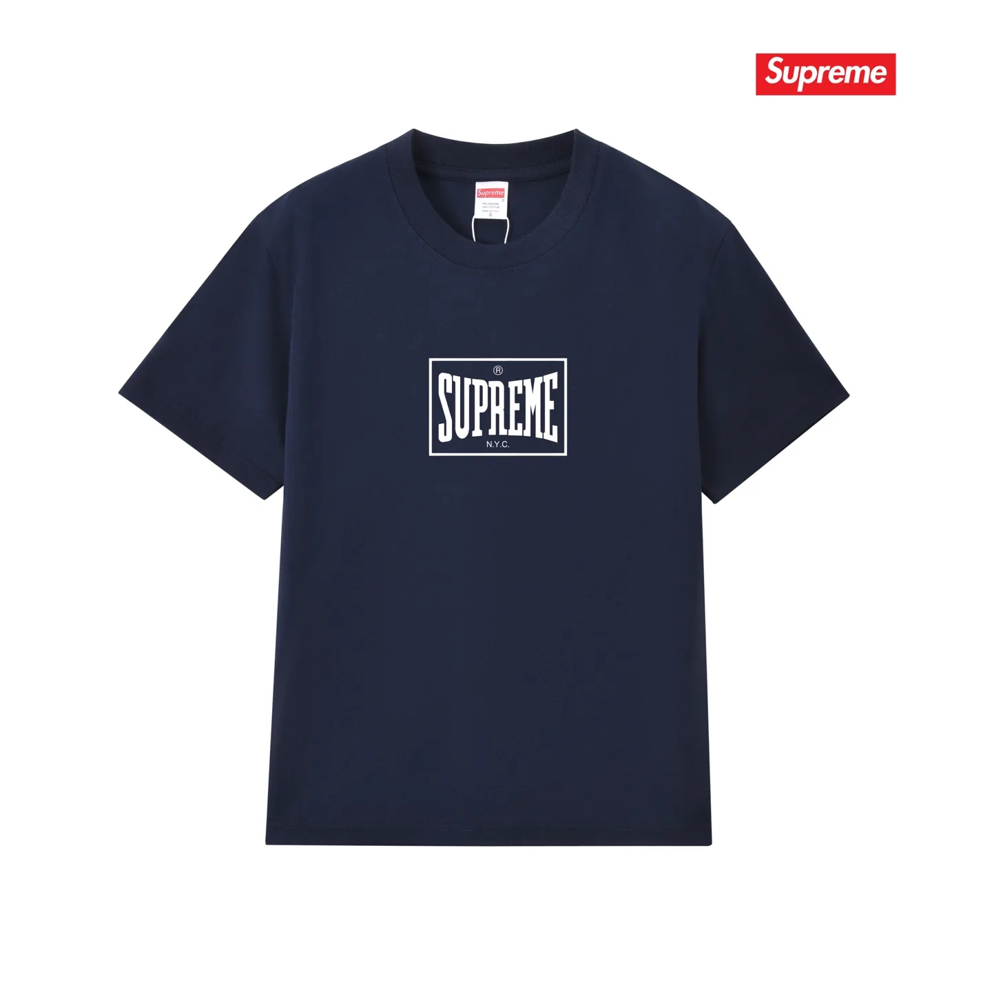 Warm Up Logo Print Cotton T-Shirt D4015379 — view 9