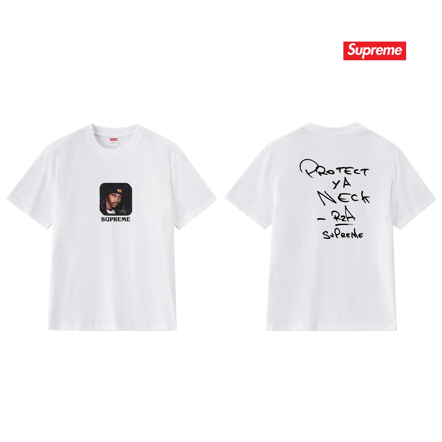 Supreme x Wu-Tang Clan RZA Graphic T-Shirt D4015387 — view 6