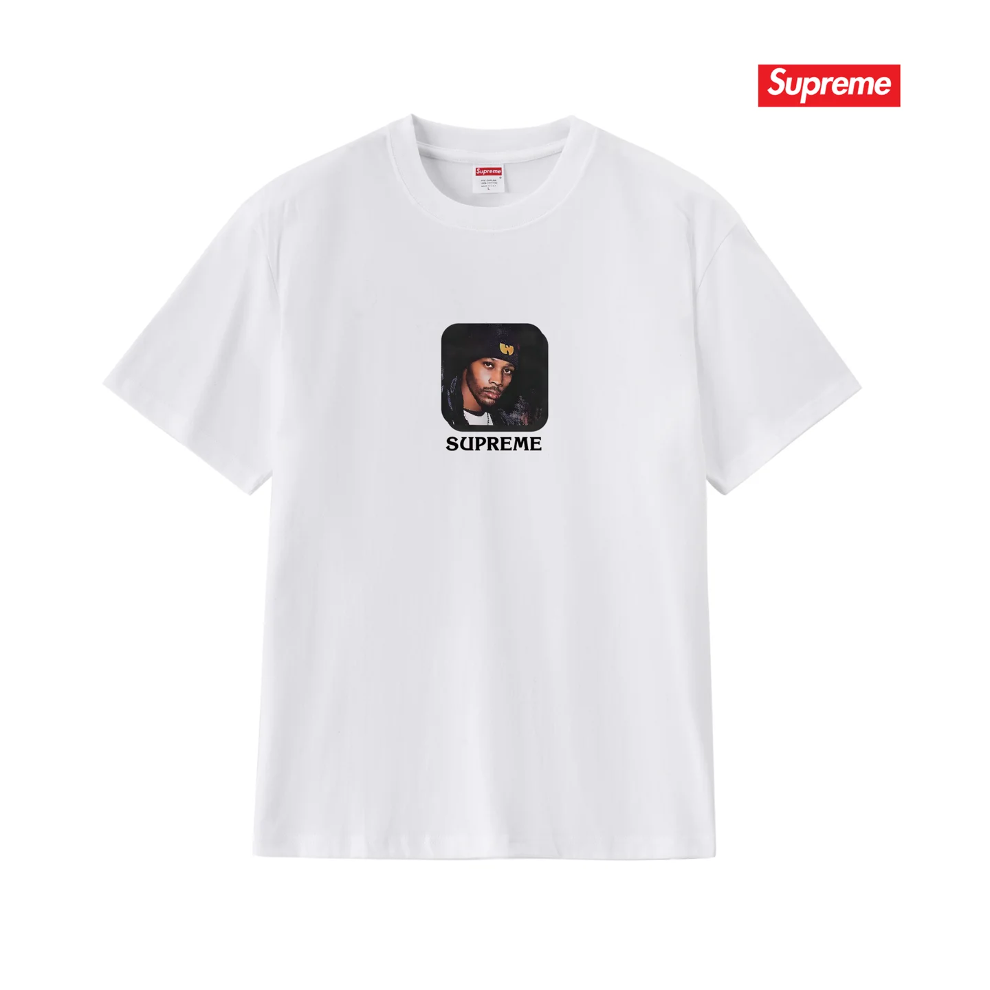 Supreme x Wu-Tang Clan RZA Portrait T-Shirt D9011709 — view 4