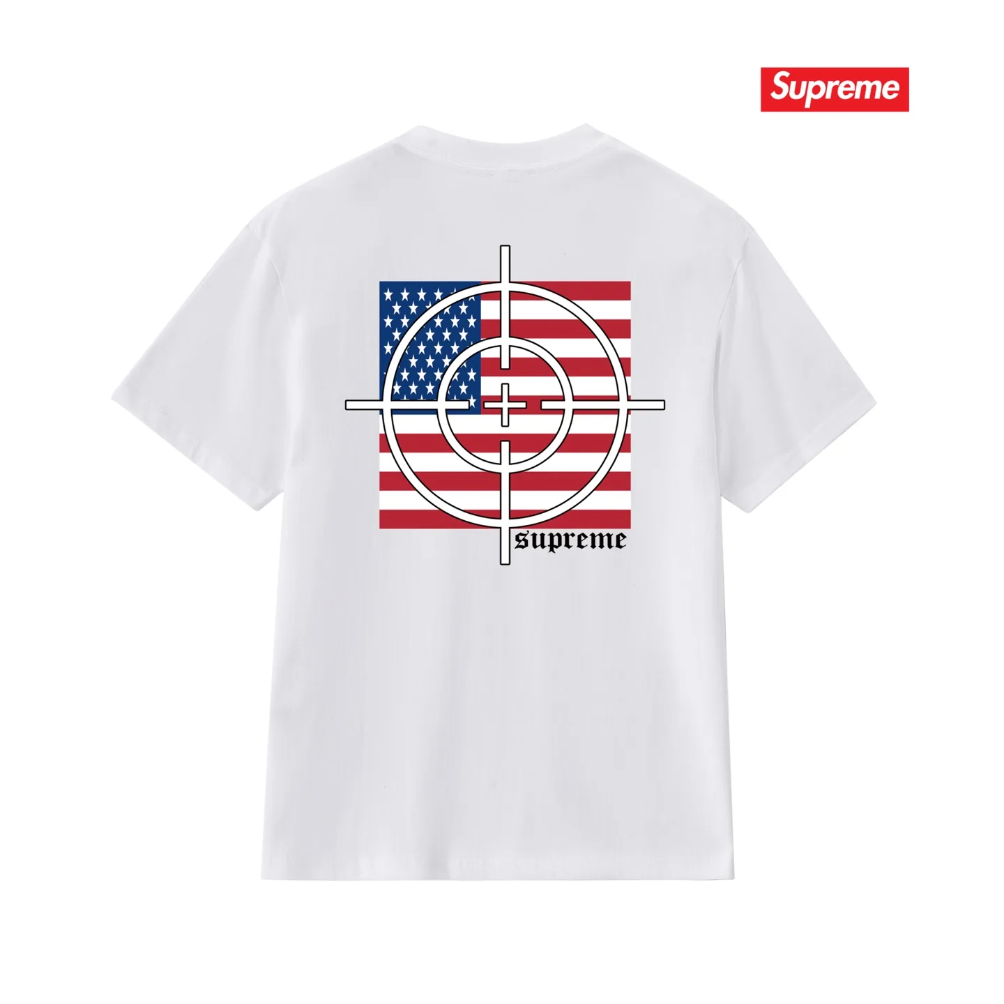 Target Logo Print Cotton T-Shirt D4015378 — view 5
