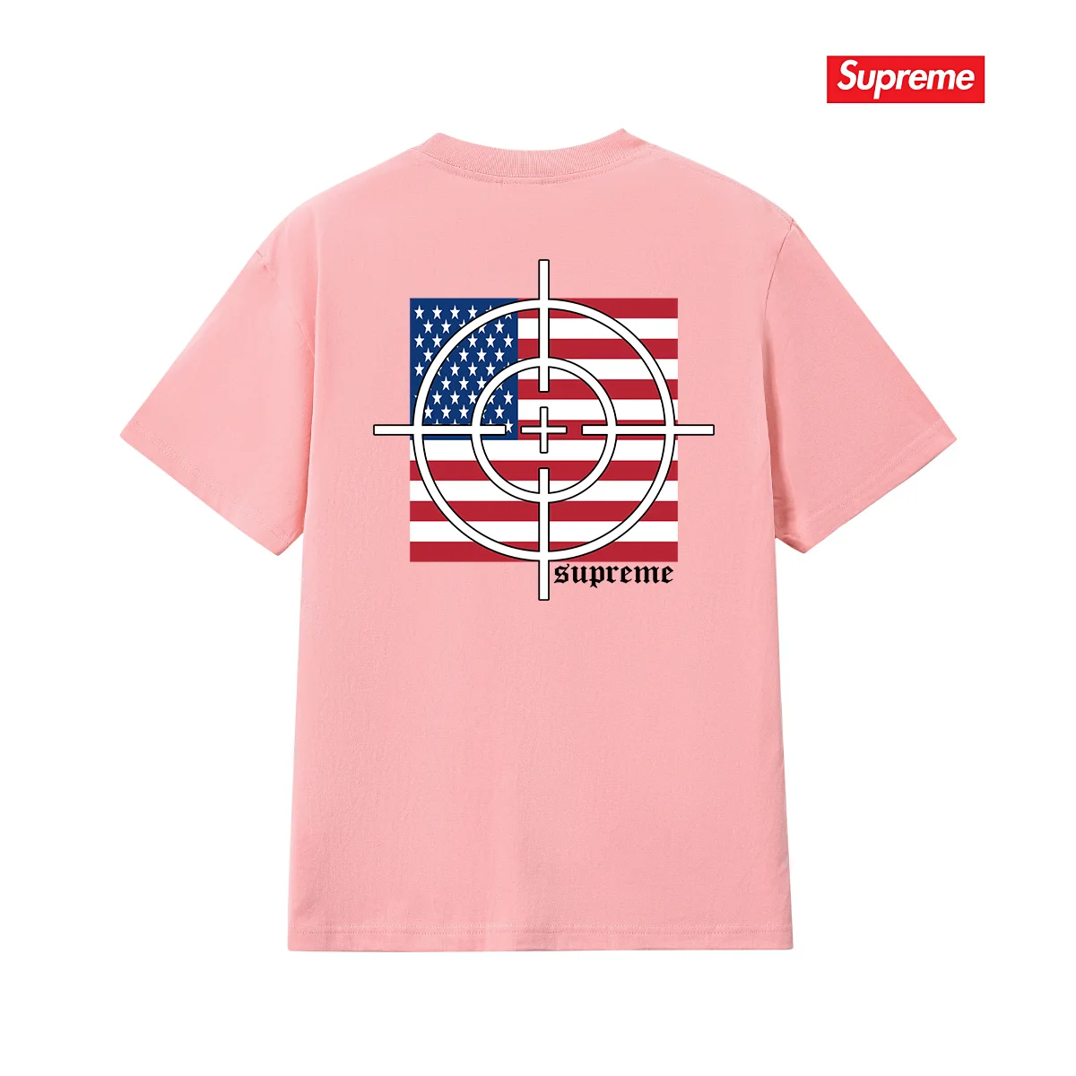 Target Logo Print Cotton T-Shirt D4015378 — view 11