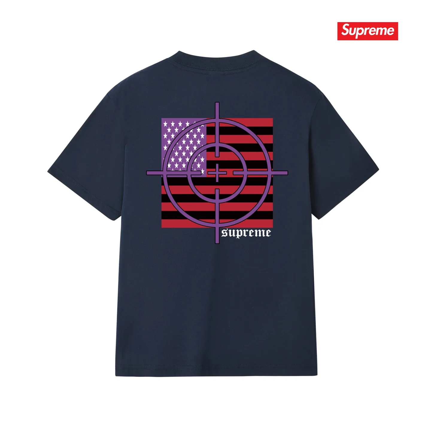 Target Logo Print Cotton T-Shirt D4015378 — view 14