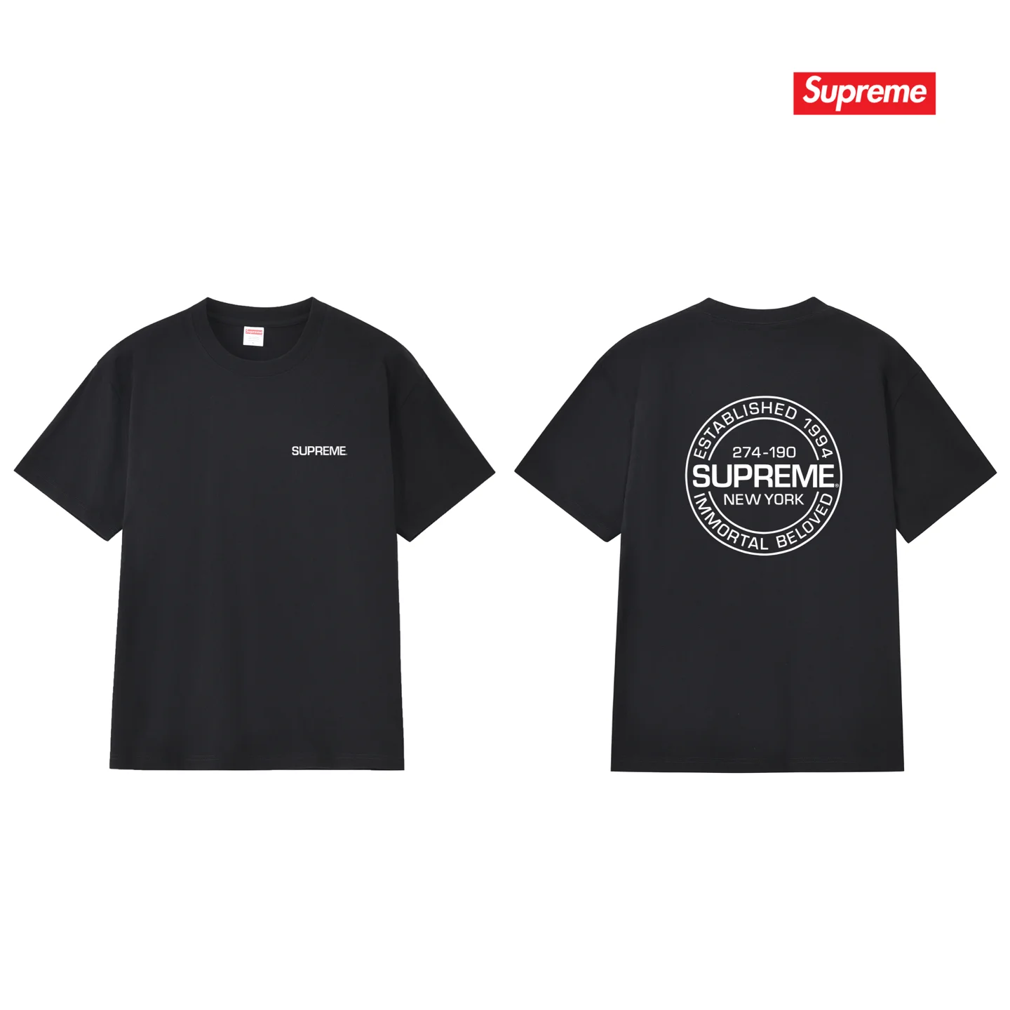 Logo Print Cotton Jersey T-Shirt D4015376 — view 3