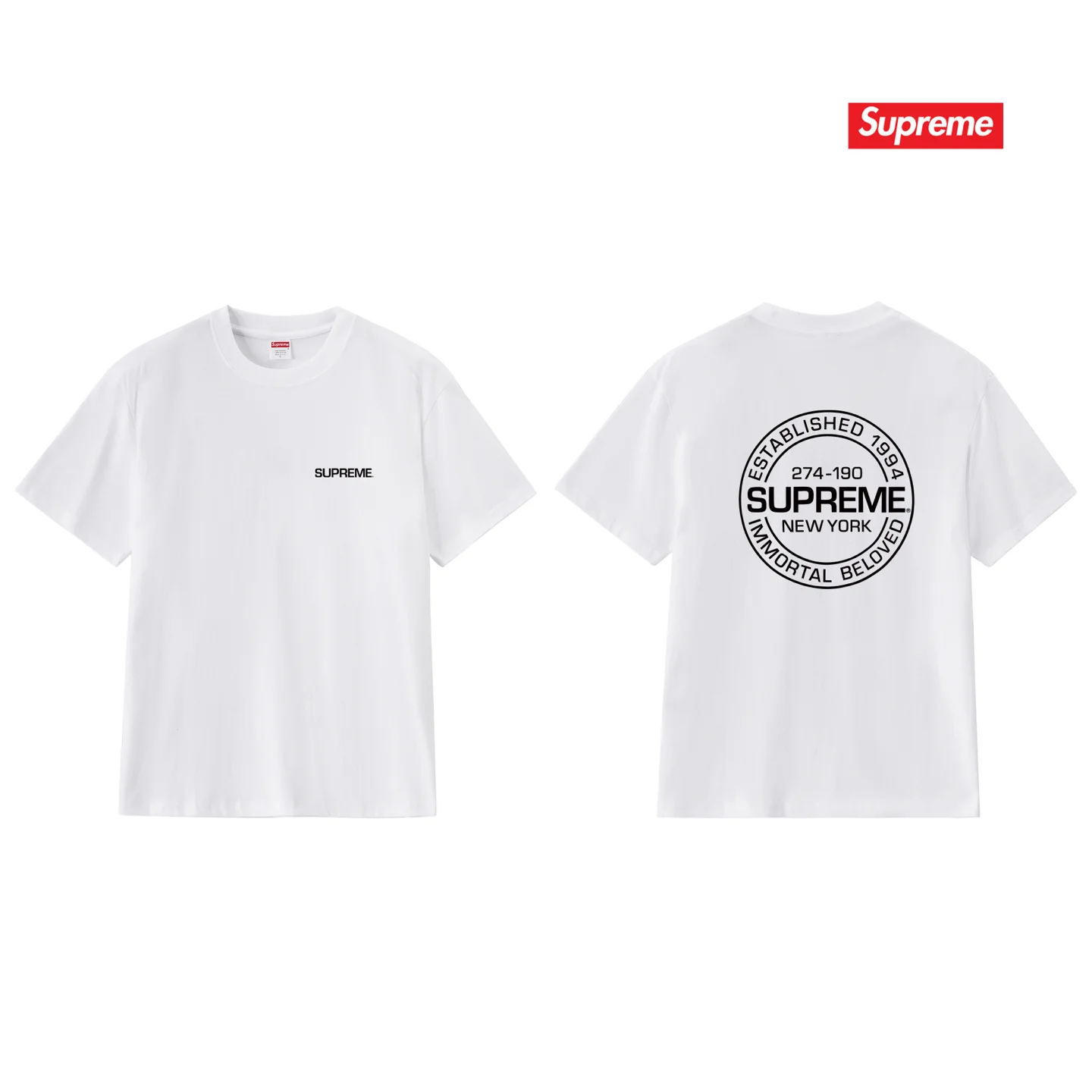 Logo Print Cotton Jersey T-Shirt D4015376 — view 6