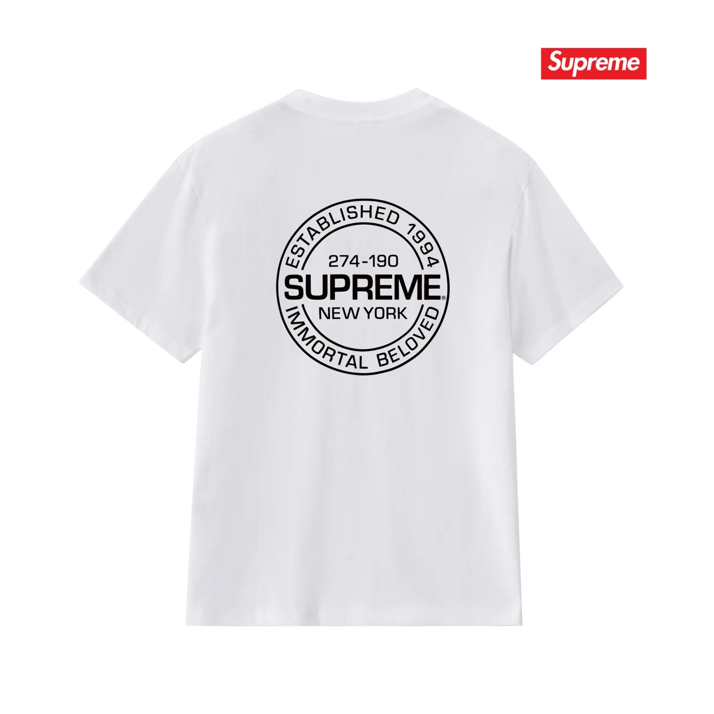 Logo Print Cotton Jersey T-Shirt D9011706 — view 5